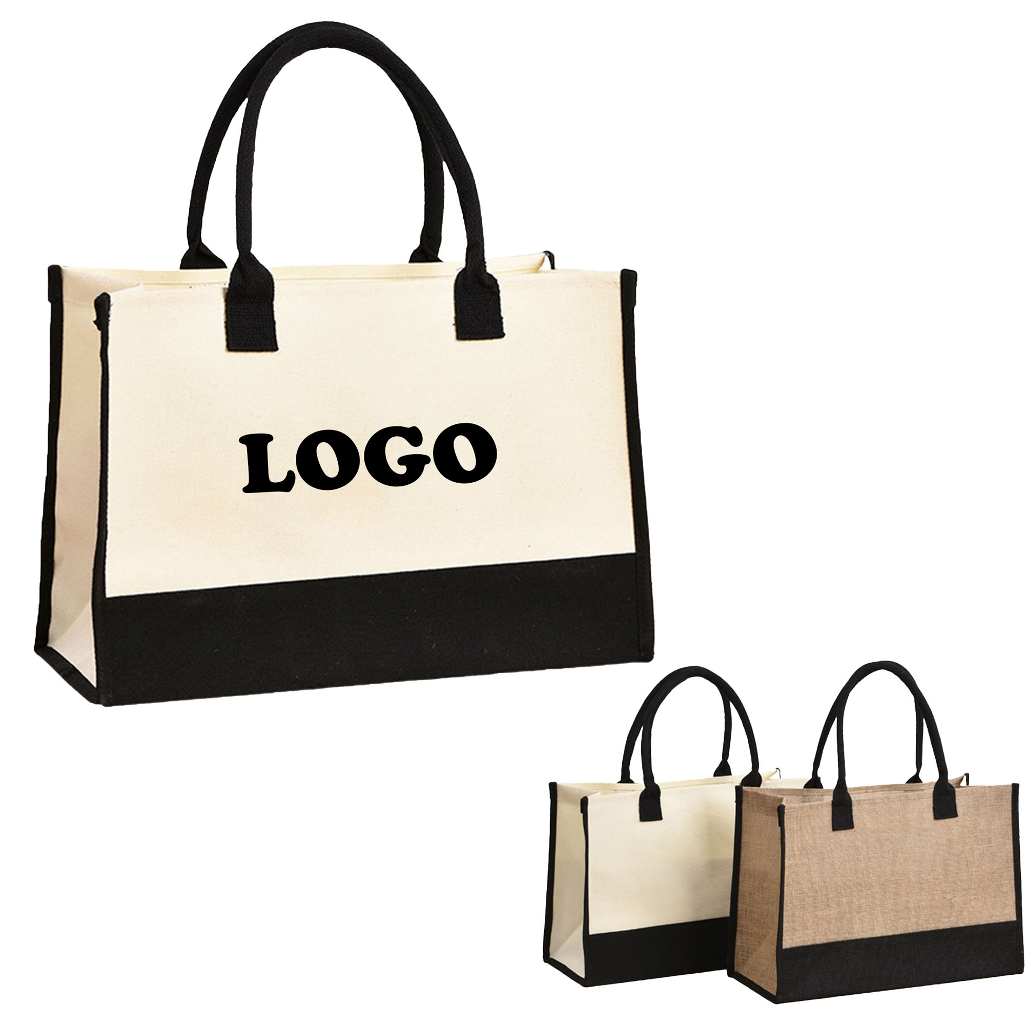 Canvas Tote Bag, custom tote bag with logo imprint 2