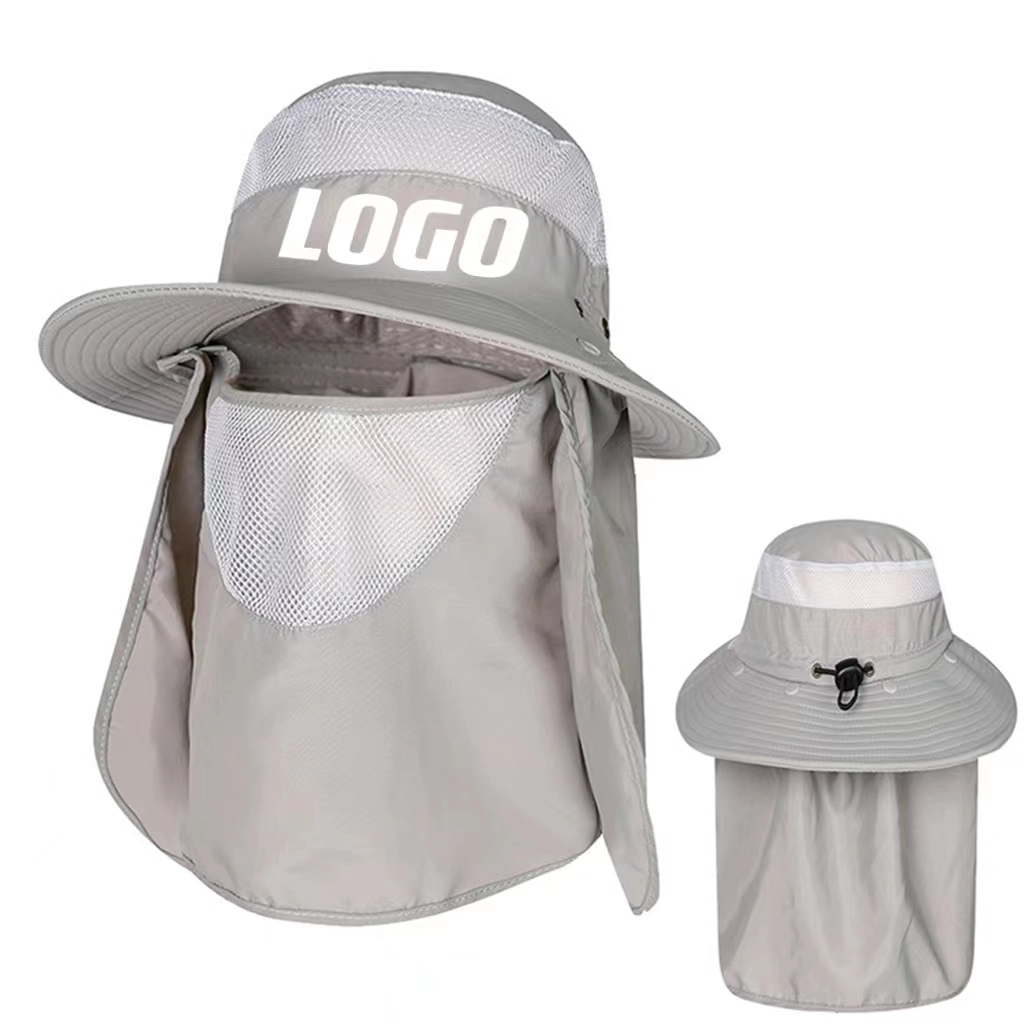Protection Sunbonnet With Mesh Mask Neck Flap 3