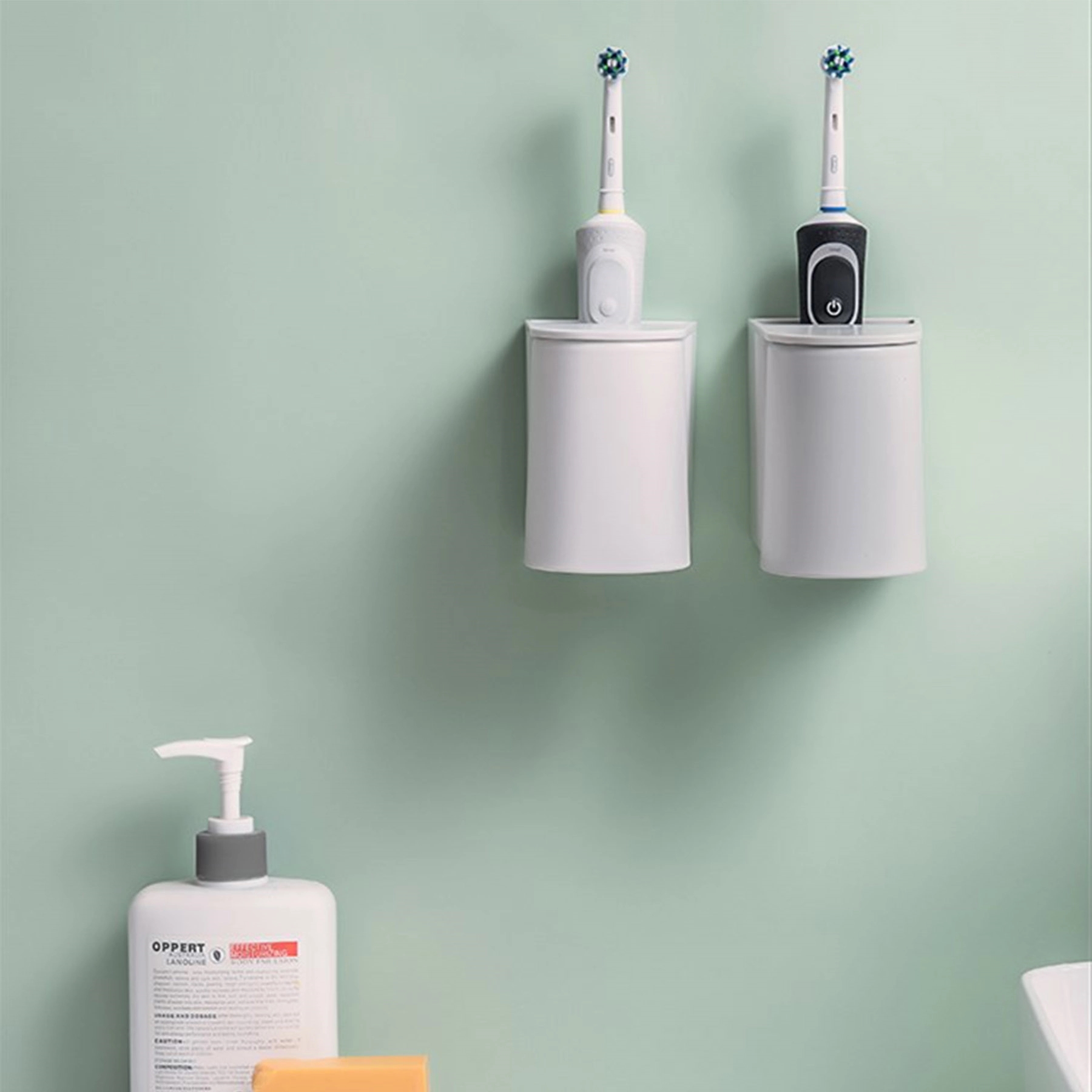 Toothbrush Holder Wall Mounted For Single 6