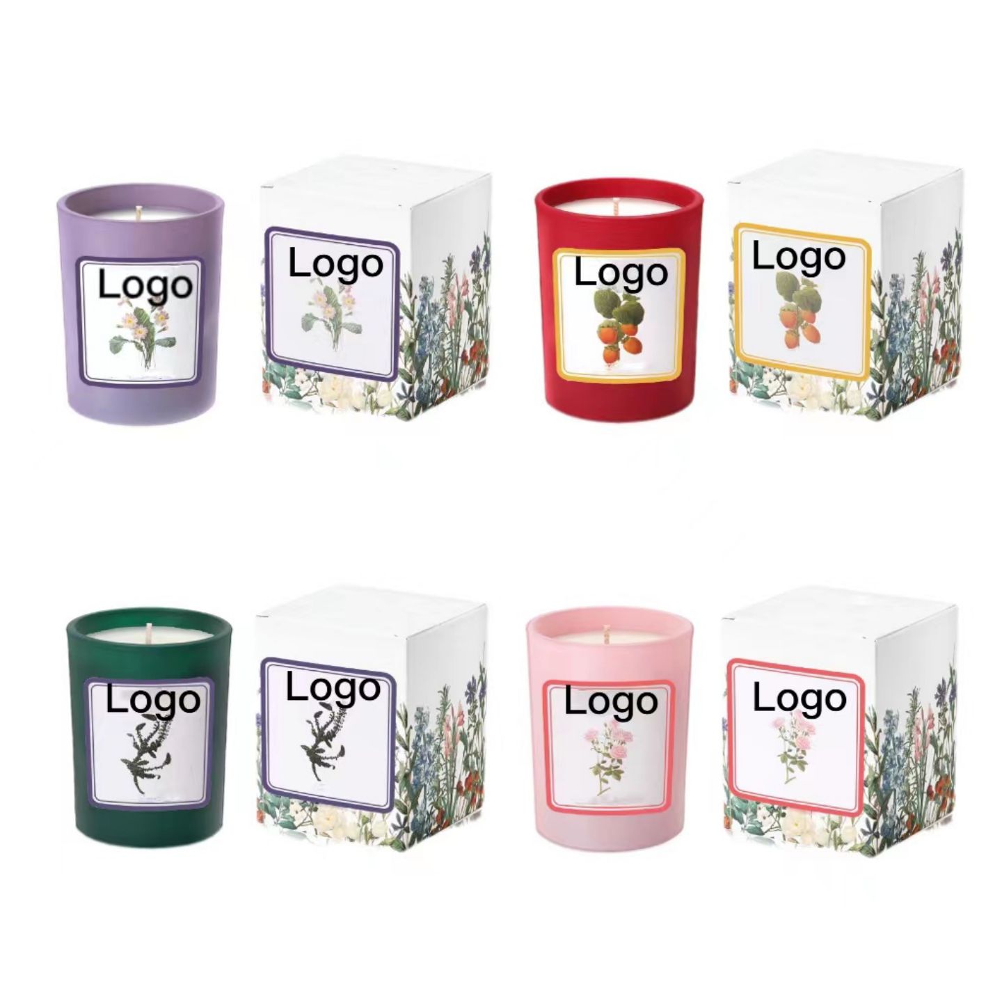 Fruit Scented Soybean Wax Candle 1