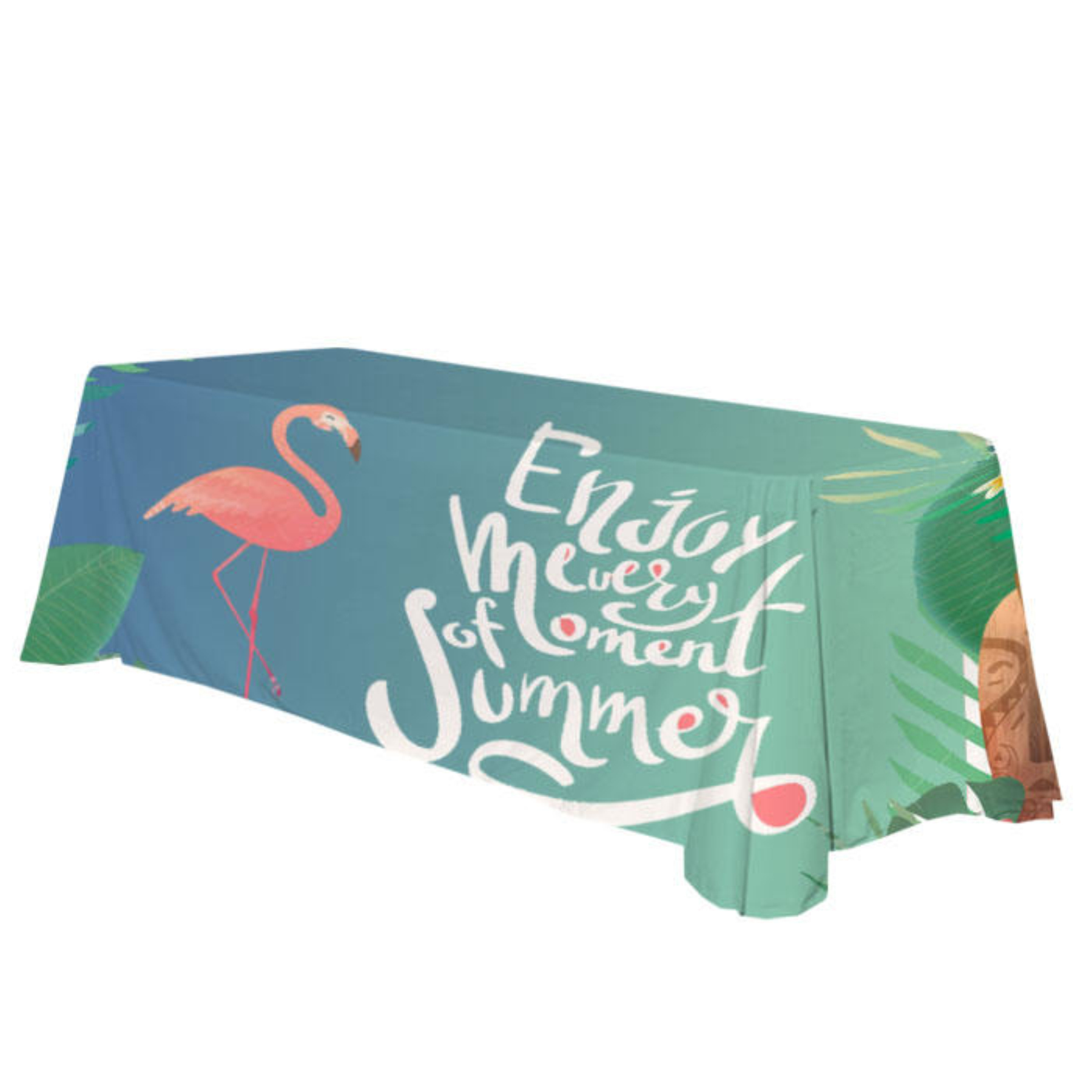 Full Color 6 FT Spandex Table Cover 2