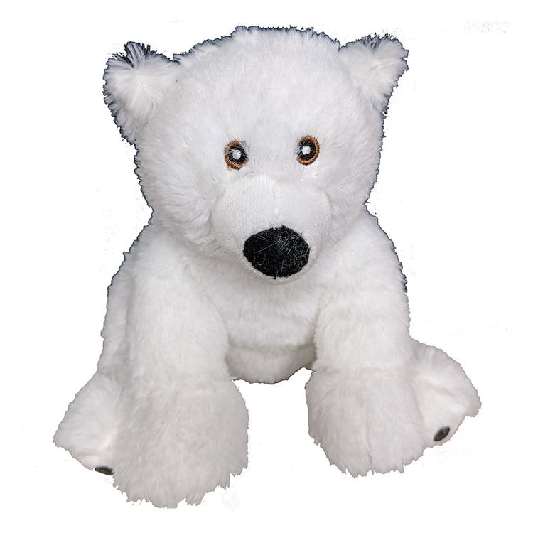 Plush Polar Bears - White 9" 2