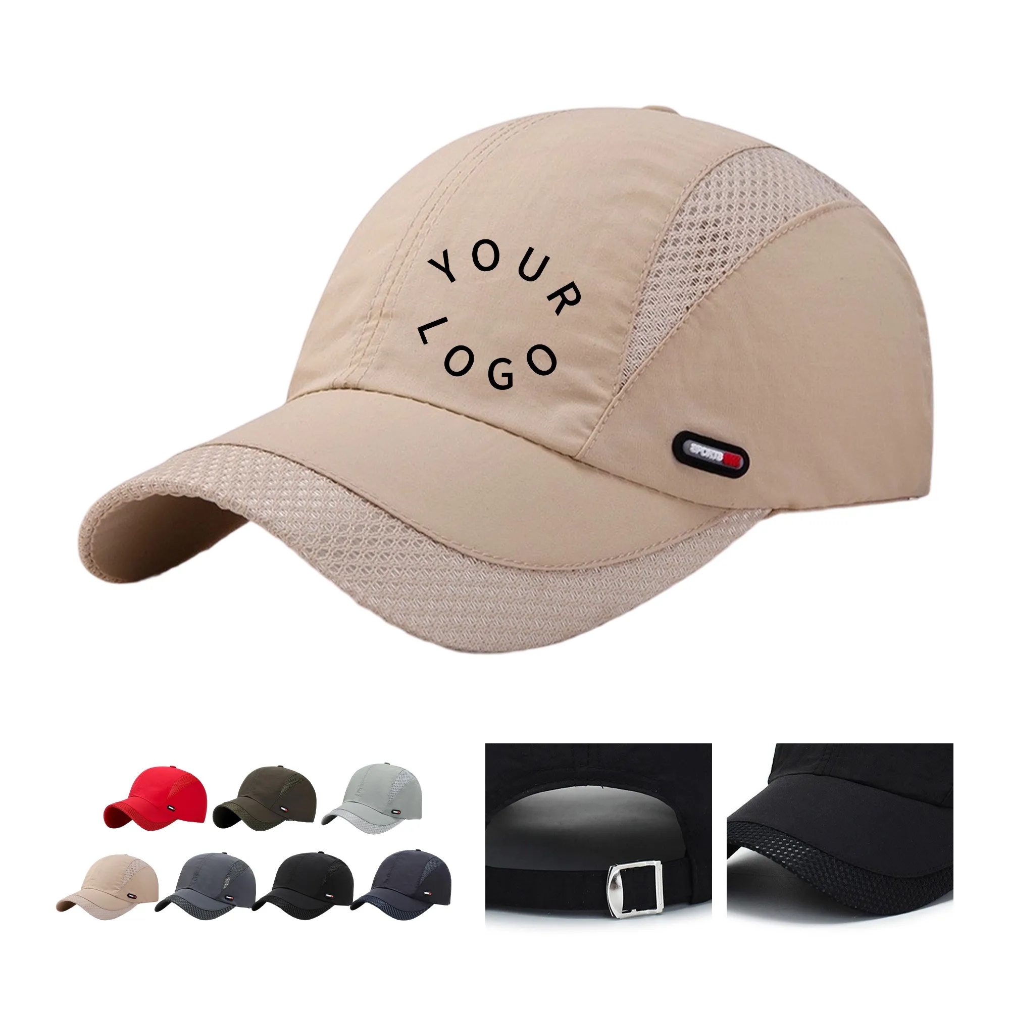 10 Inch Mesh Baseball Cap Breathable 1