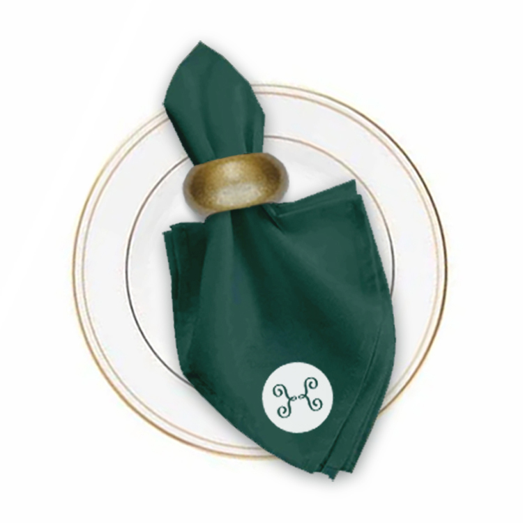 17 in. x 17 in. PolyPoplin™ Napkin (Thermal Transfer) 11