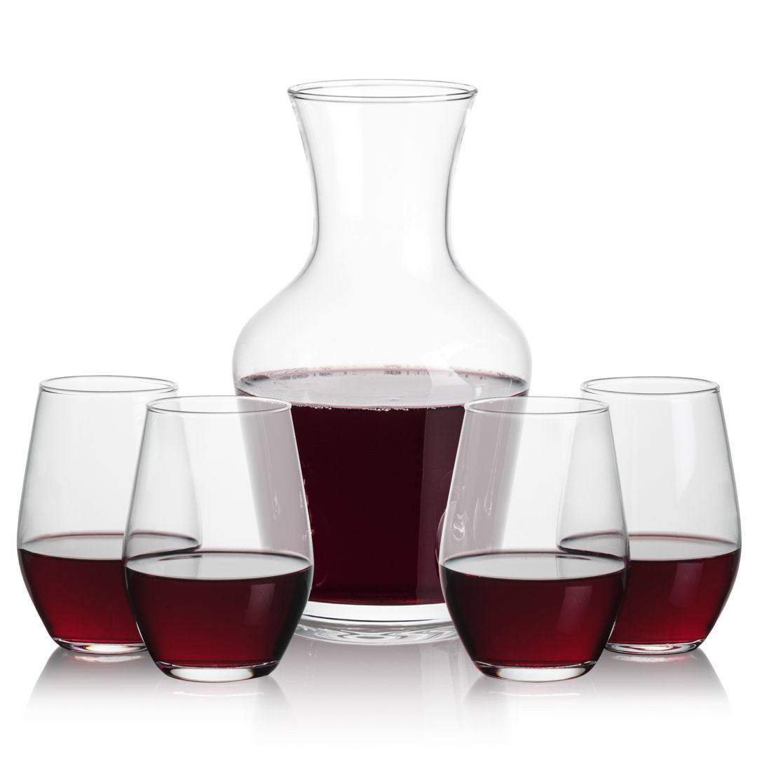 Summit Carafe & Vale Stemless Wine 4