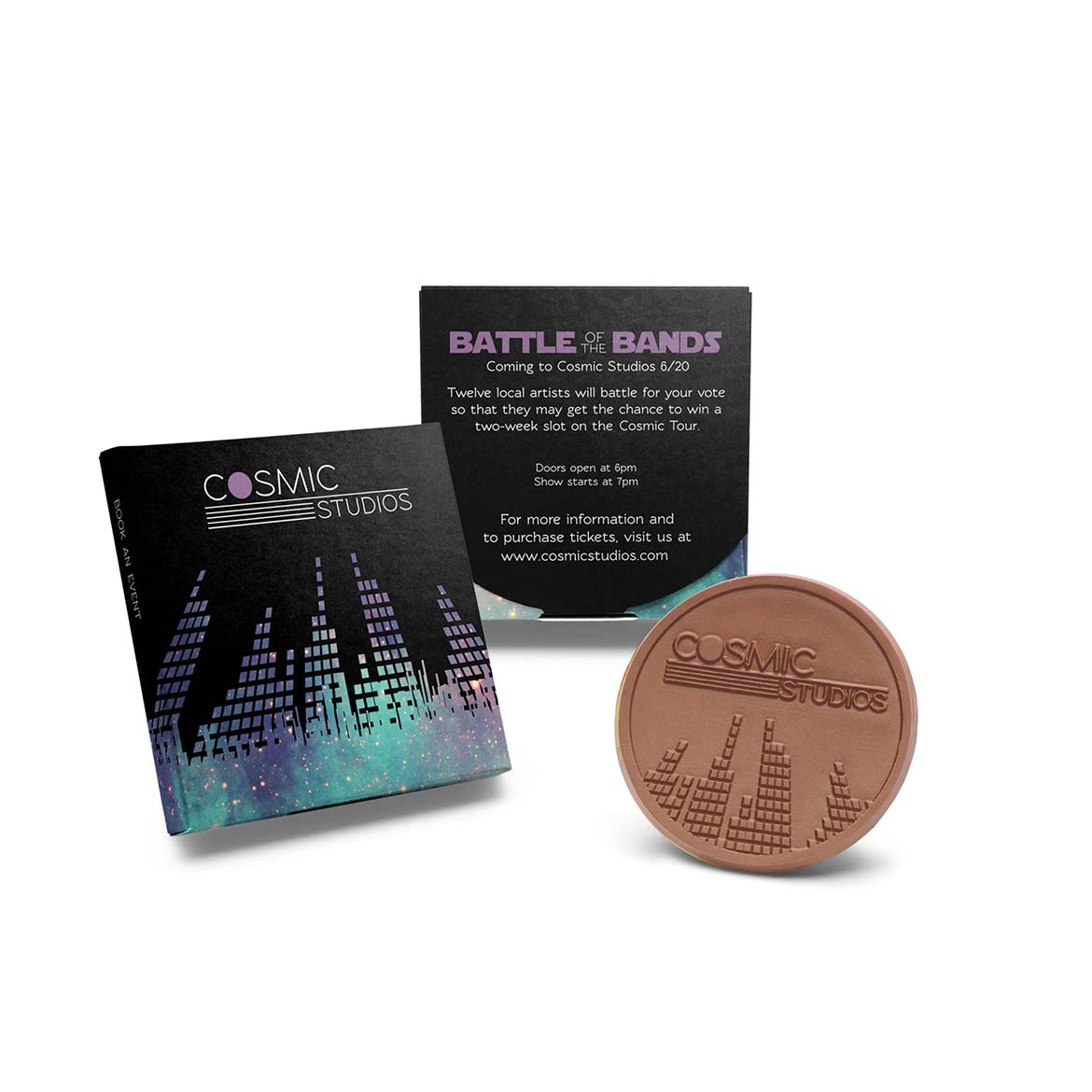 Statement Cookie Box with Large 3.2" Cookie – Single