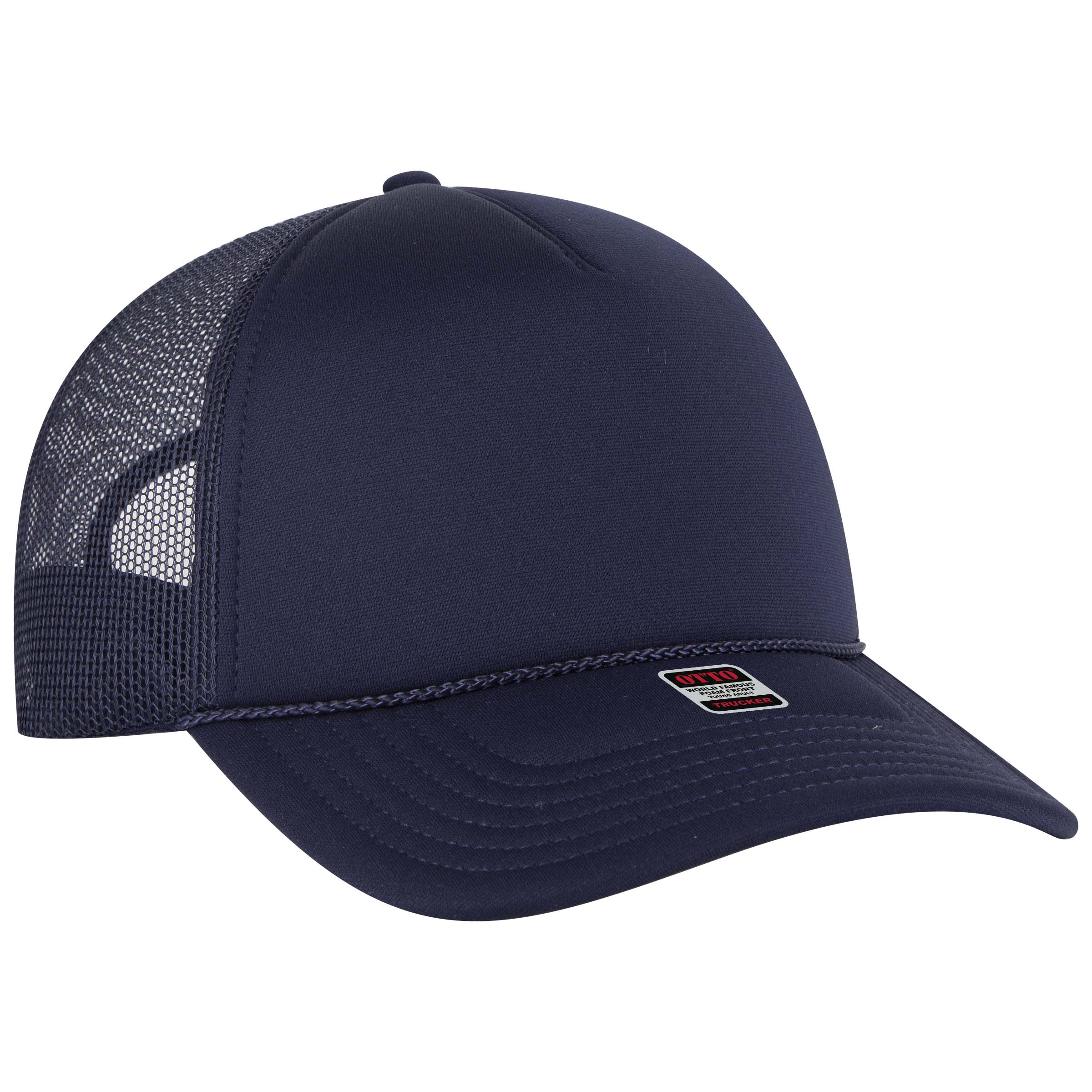 OTTO CAP® 5 Panel Low Profile Mesh Back Trucker Hat 6