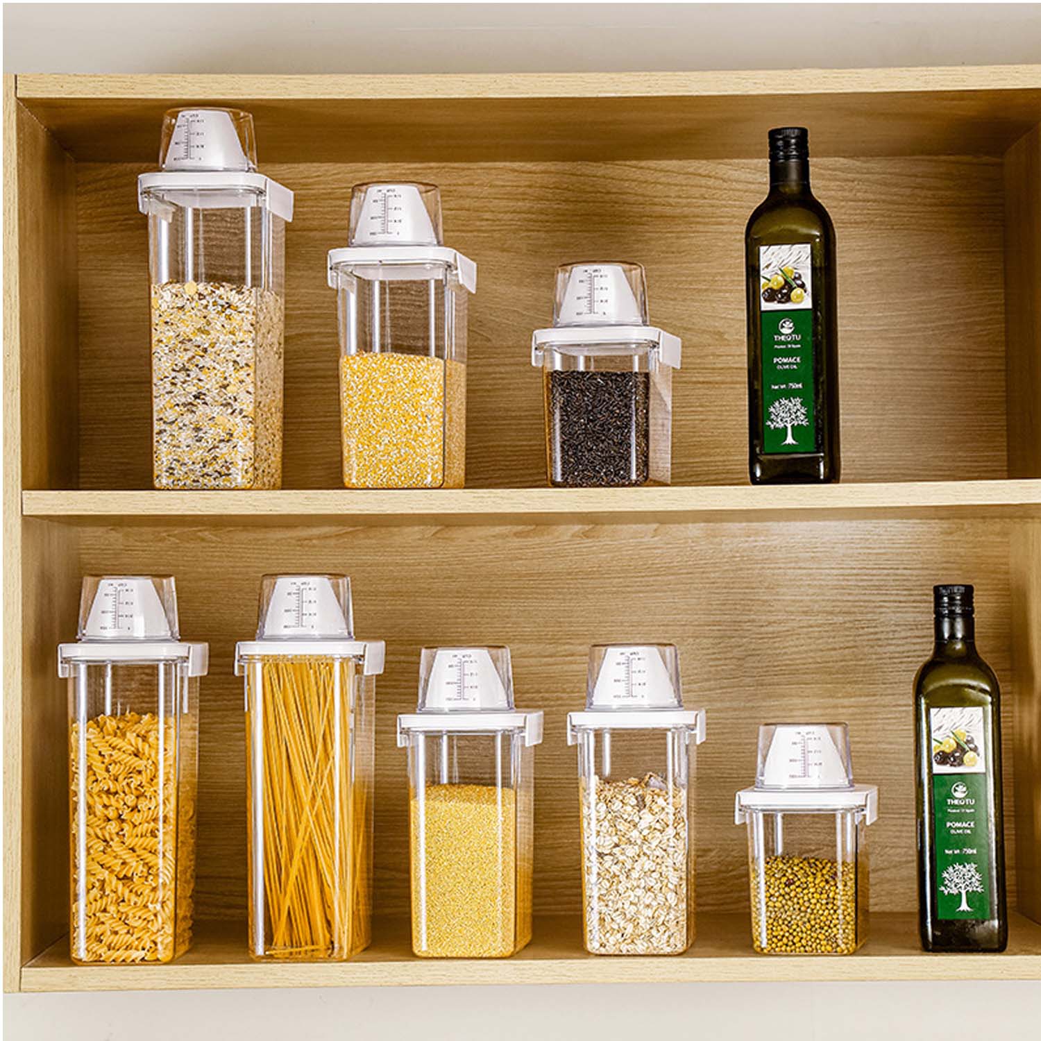 Plastic Moisture-proof Cereal Dispenser Container 2