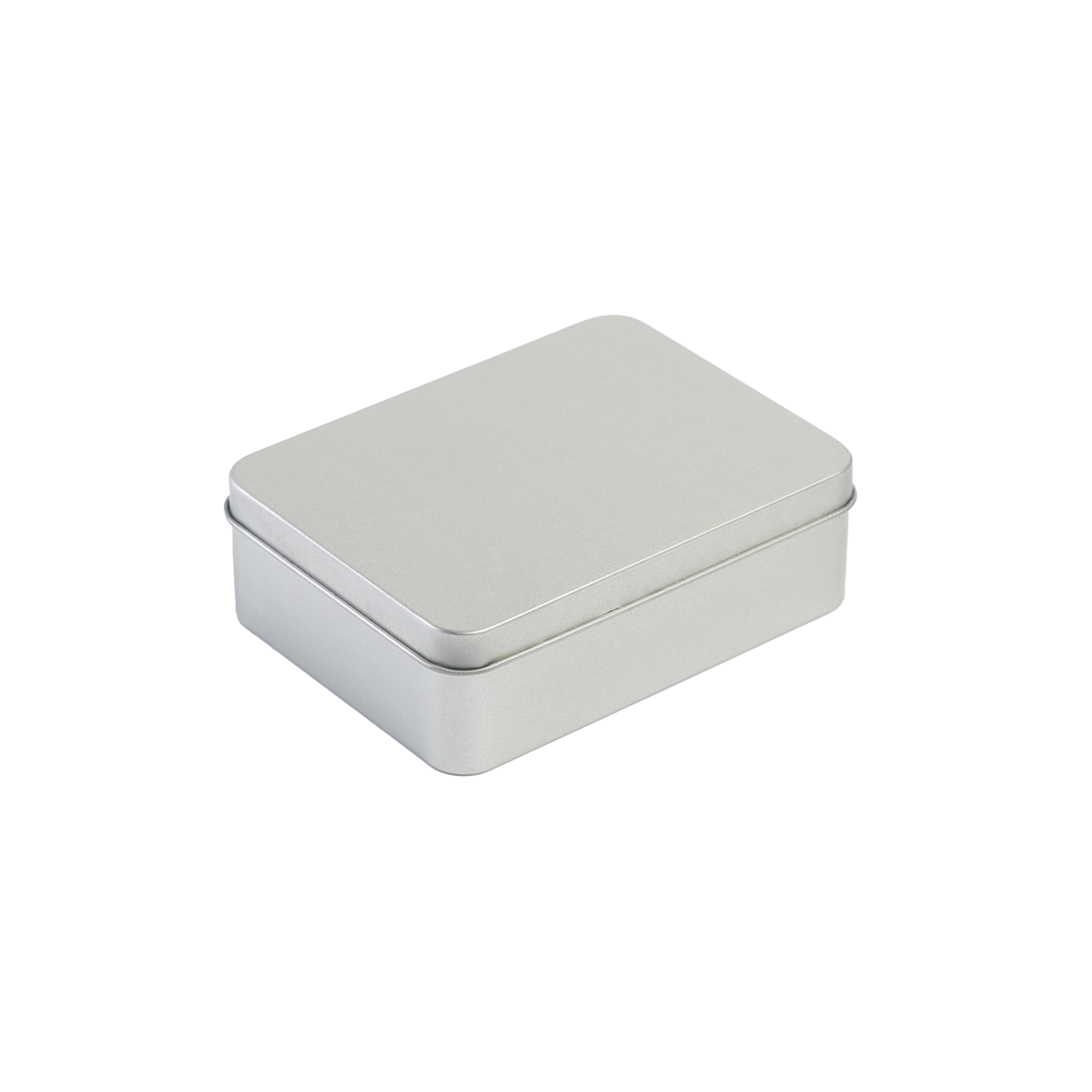 Retcangular Portable Storage Hinged Tin Box 6