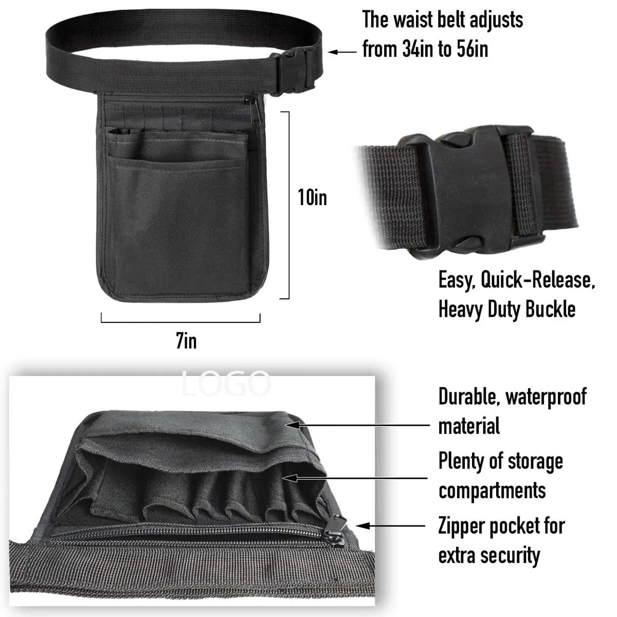 Practical Waist Bag for Nurses 3