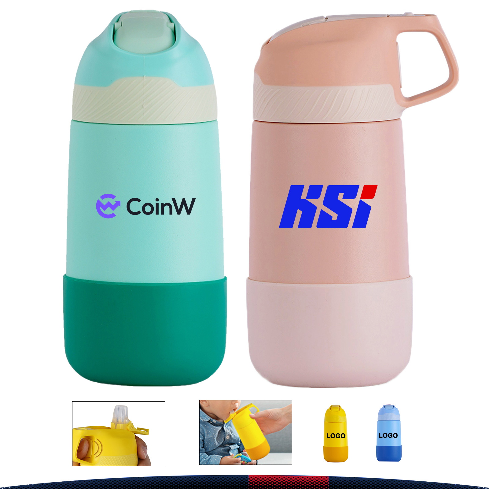 12 OZ. Pedaic Vacuum Bottle 2
