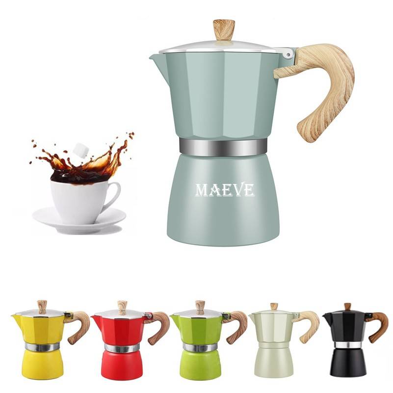 6 cups Alumium Moka Pot 3
