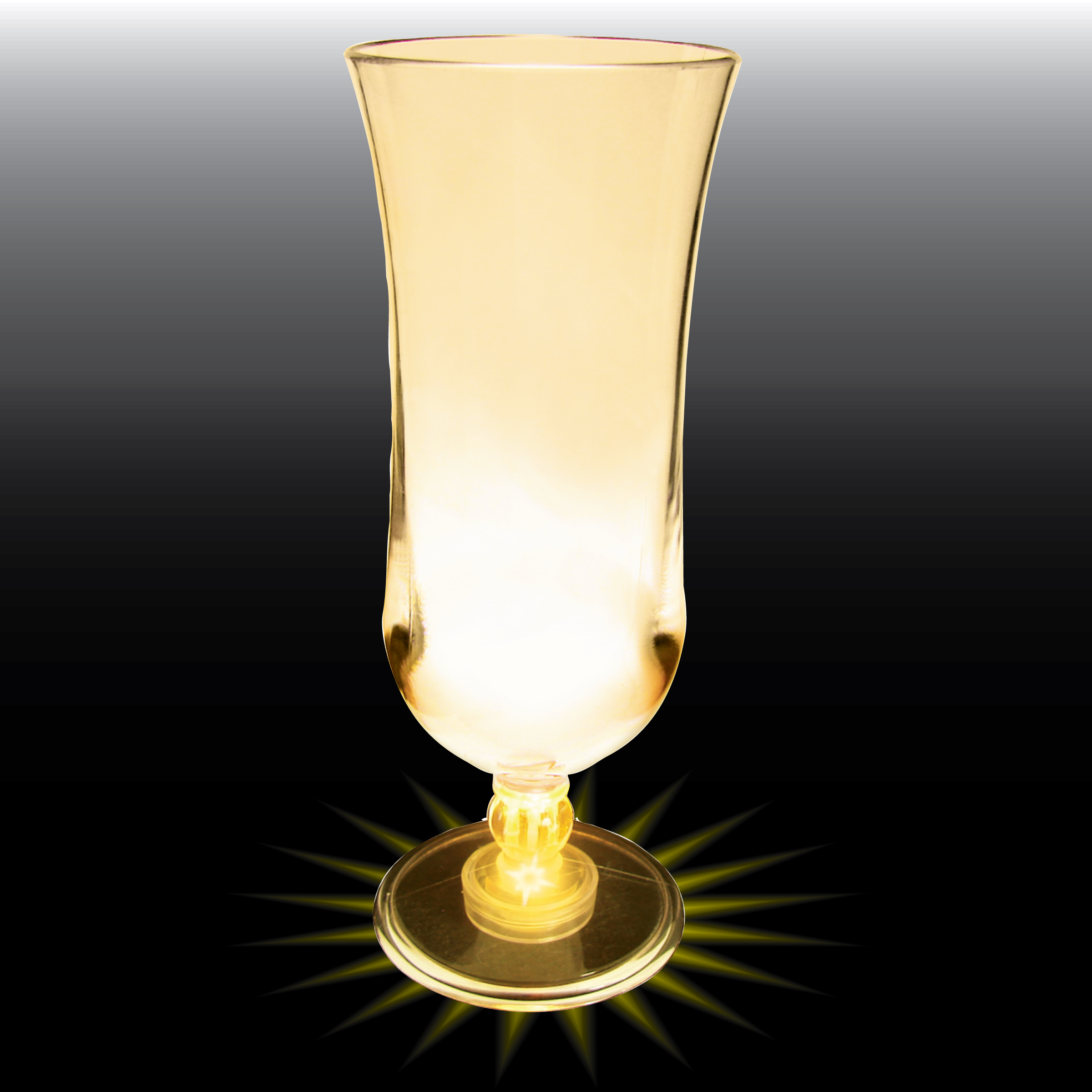 15oz Light Up Plastic Hurricane Glass 6