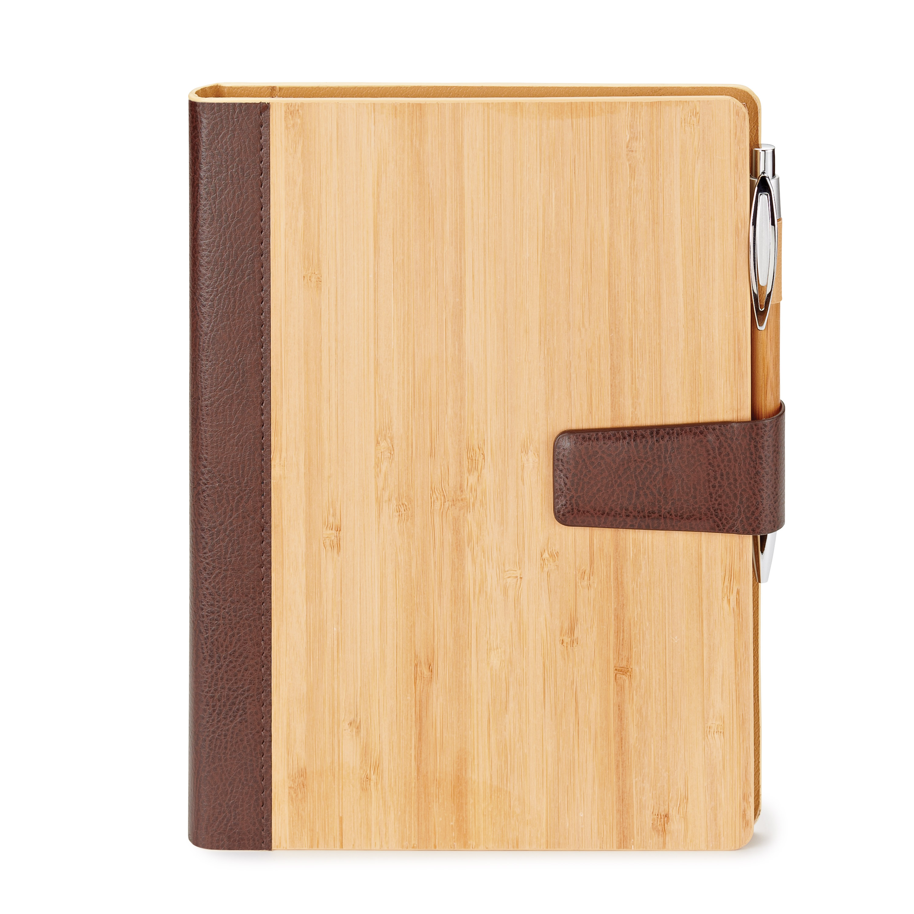 Bamboo refillable journal 6