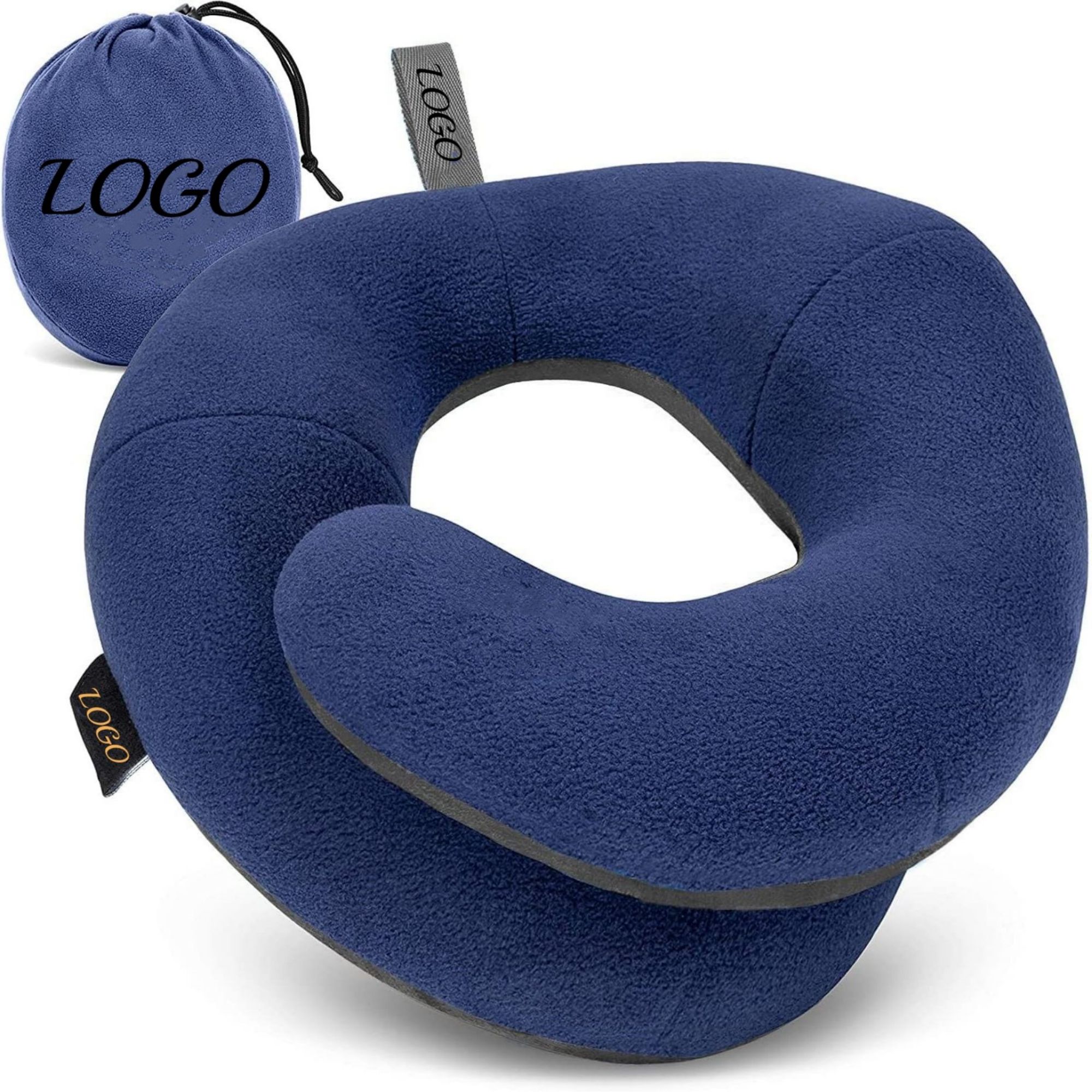 Neck Pillow For Travel Provides Double Support To The Head