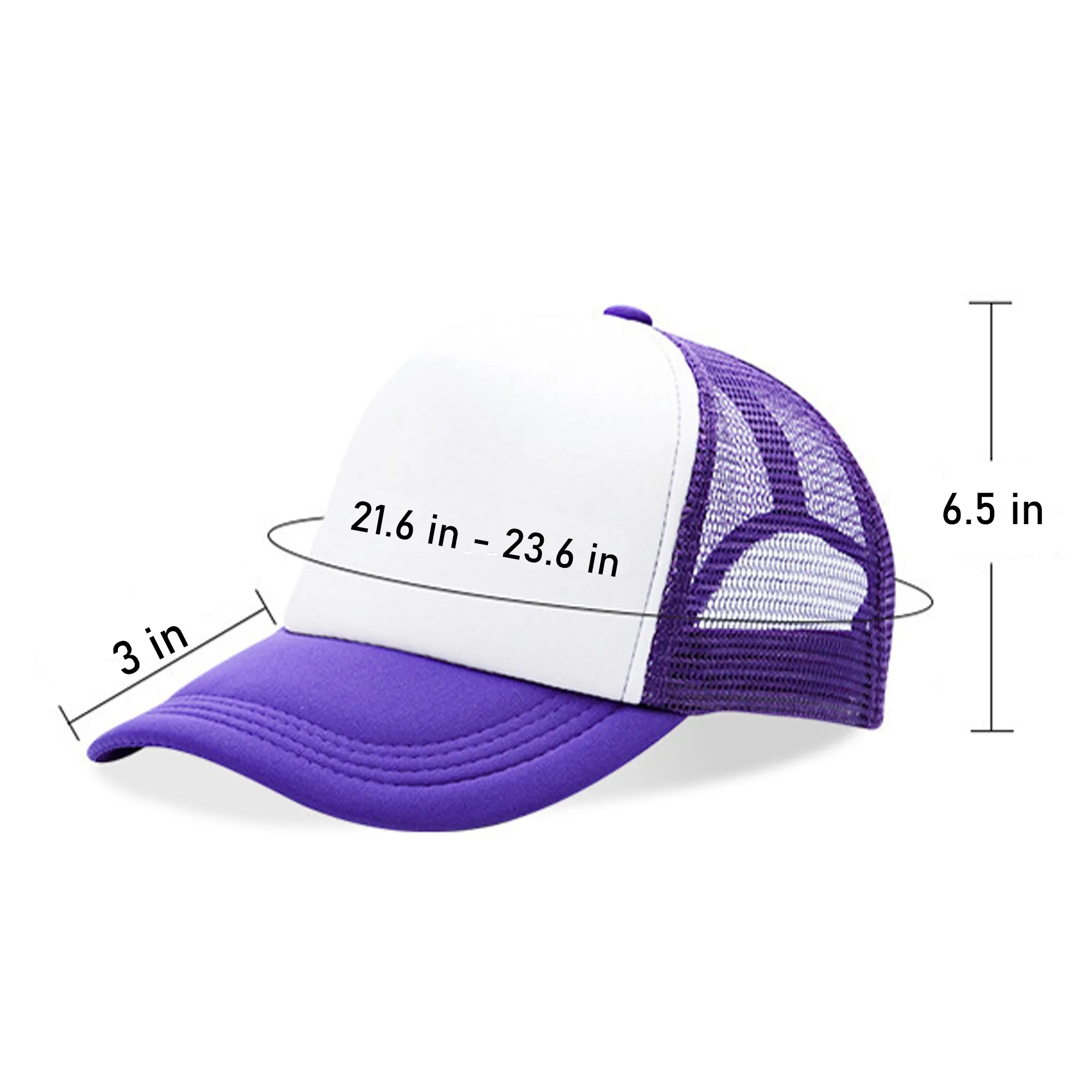 Foam Front Mesh Back Trucker Hat 1