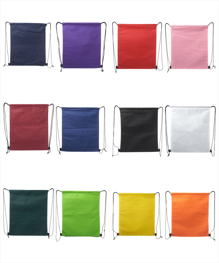 Union Printed - Non-Woven Custom Drawstring Bags 10