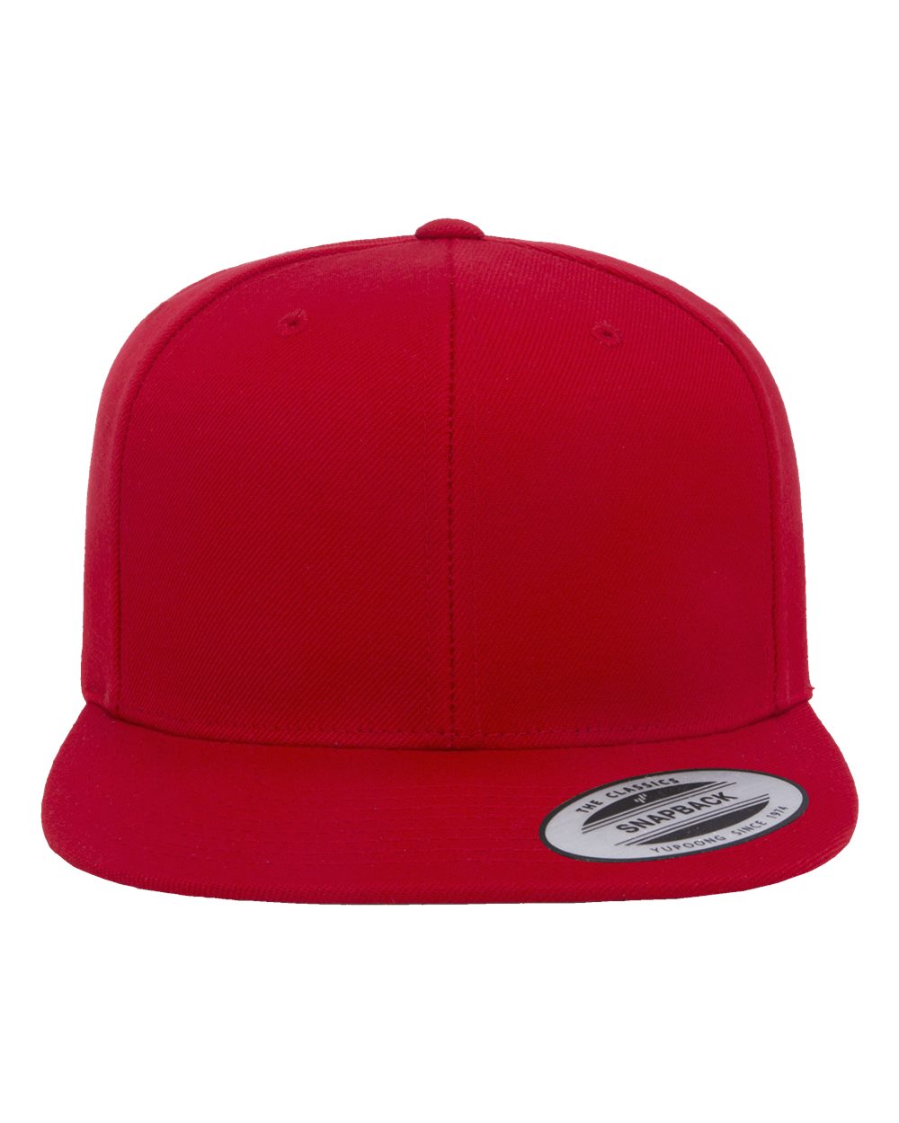 Premium Flat Bill Snapback Cap - 6089M 81