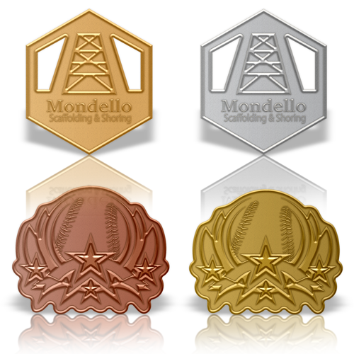 Die Struck Solid Iron Lapel Pin 2