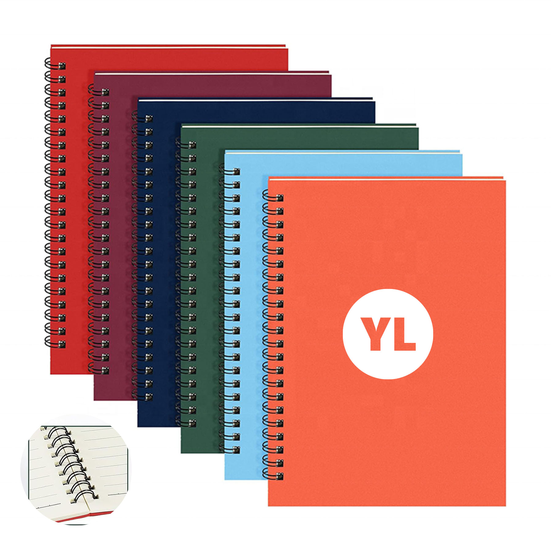 Custom B6-Size PP Spiral Notebook 2