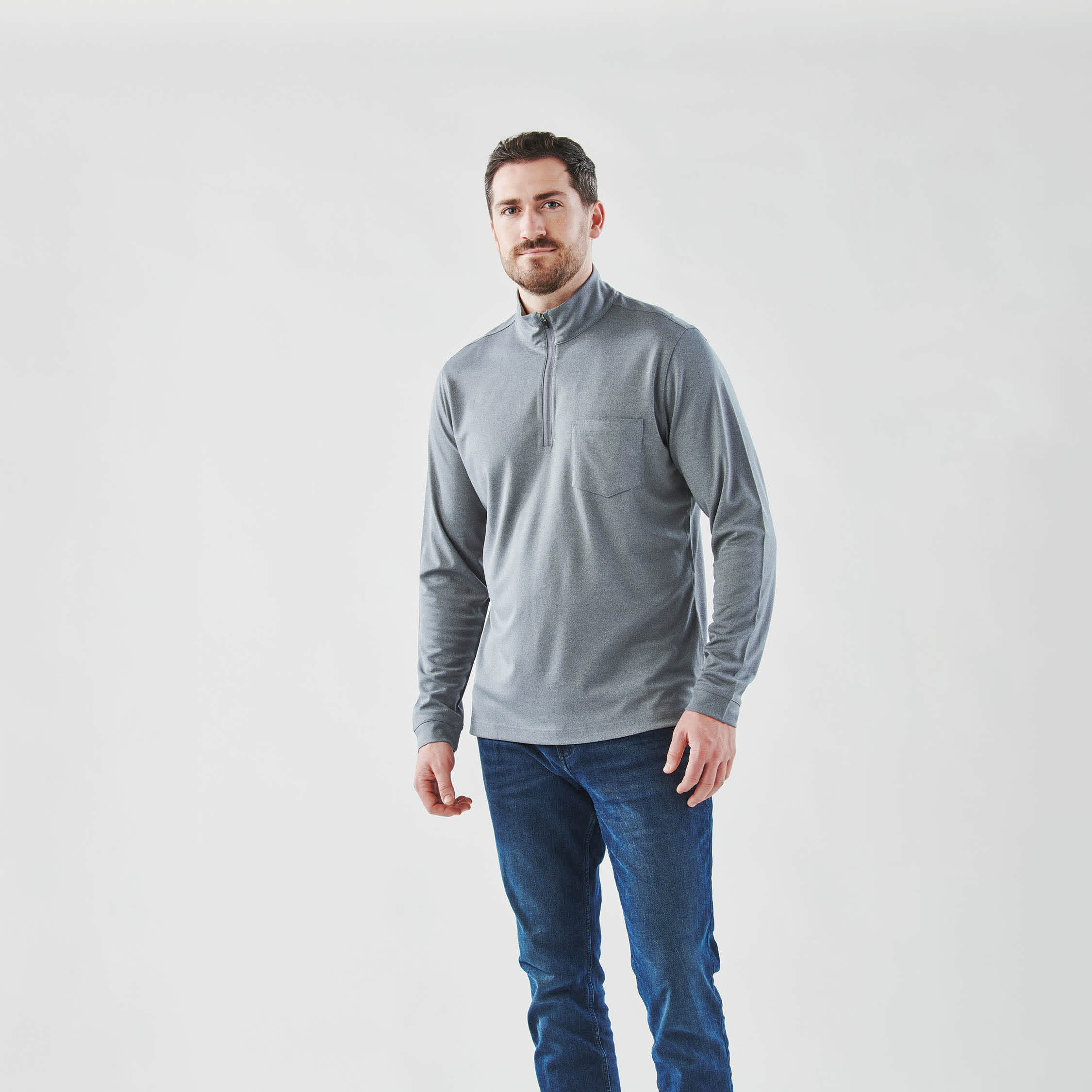 Stormtech Men's Dockyard 1/4 Zip Pullover, custom hoodie or sweatshirt with logo imprint 9