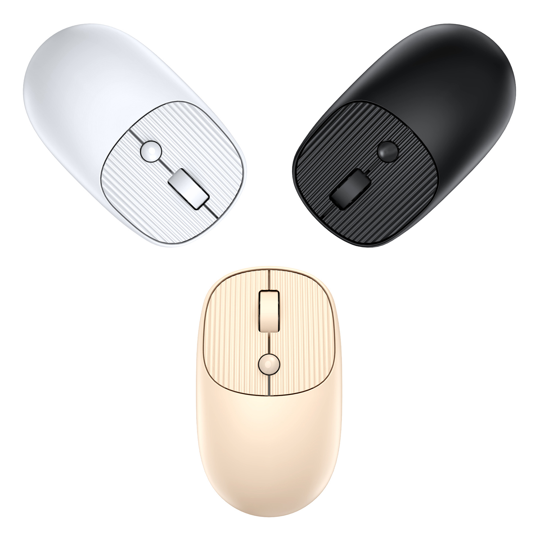 Plastic Macaron Wireless Mouse 2