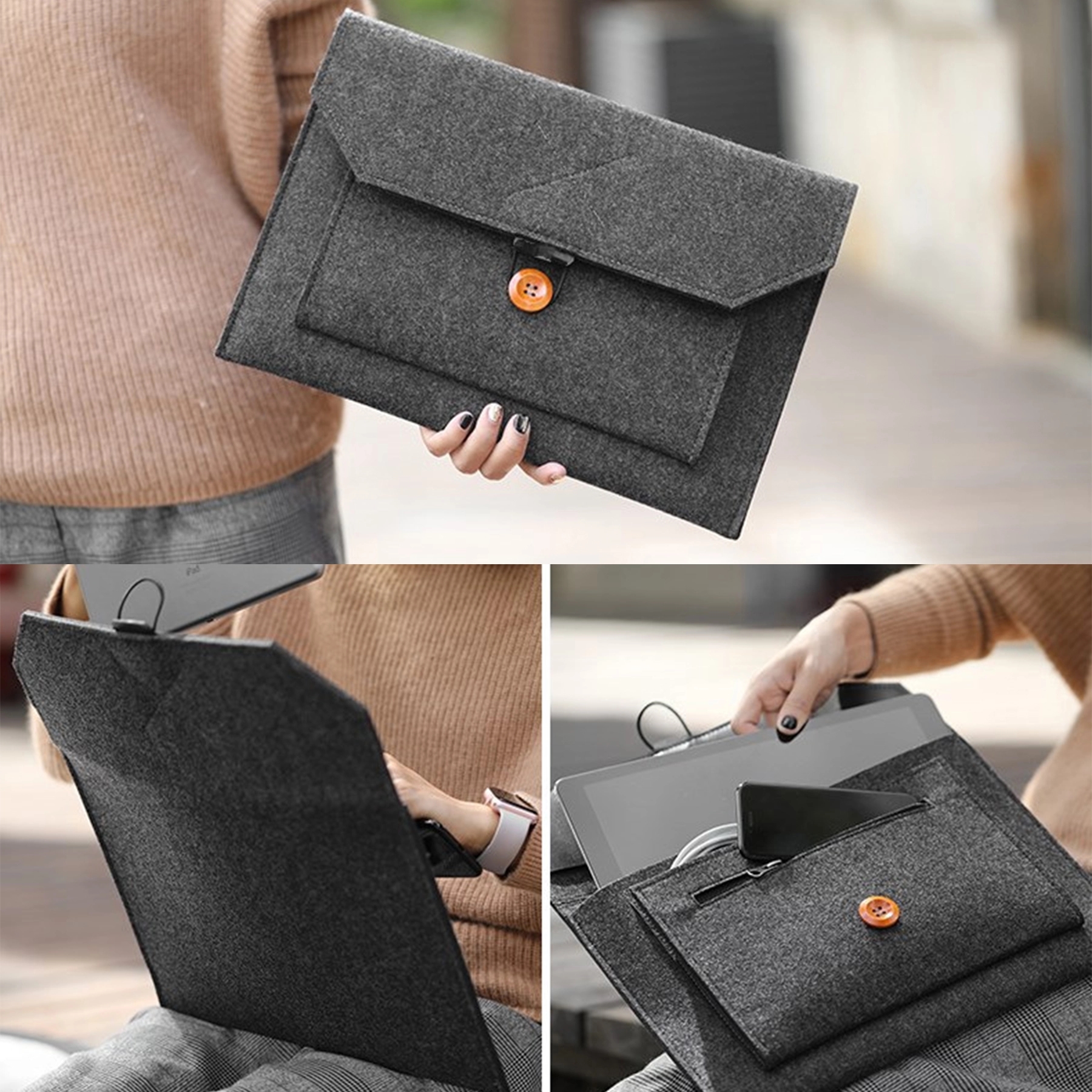 Felt Laptop Sleeve 3