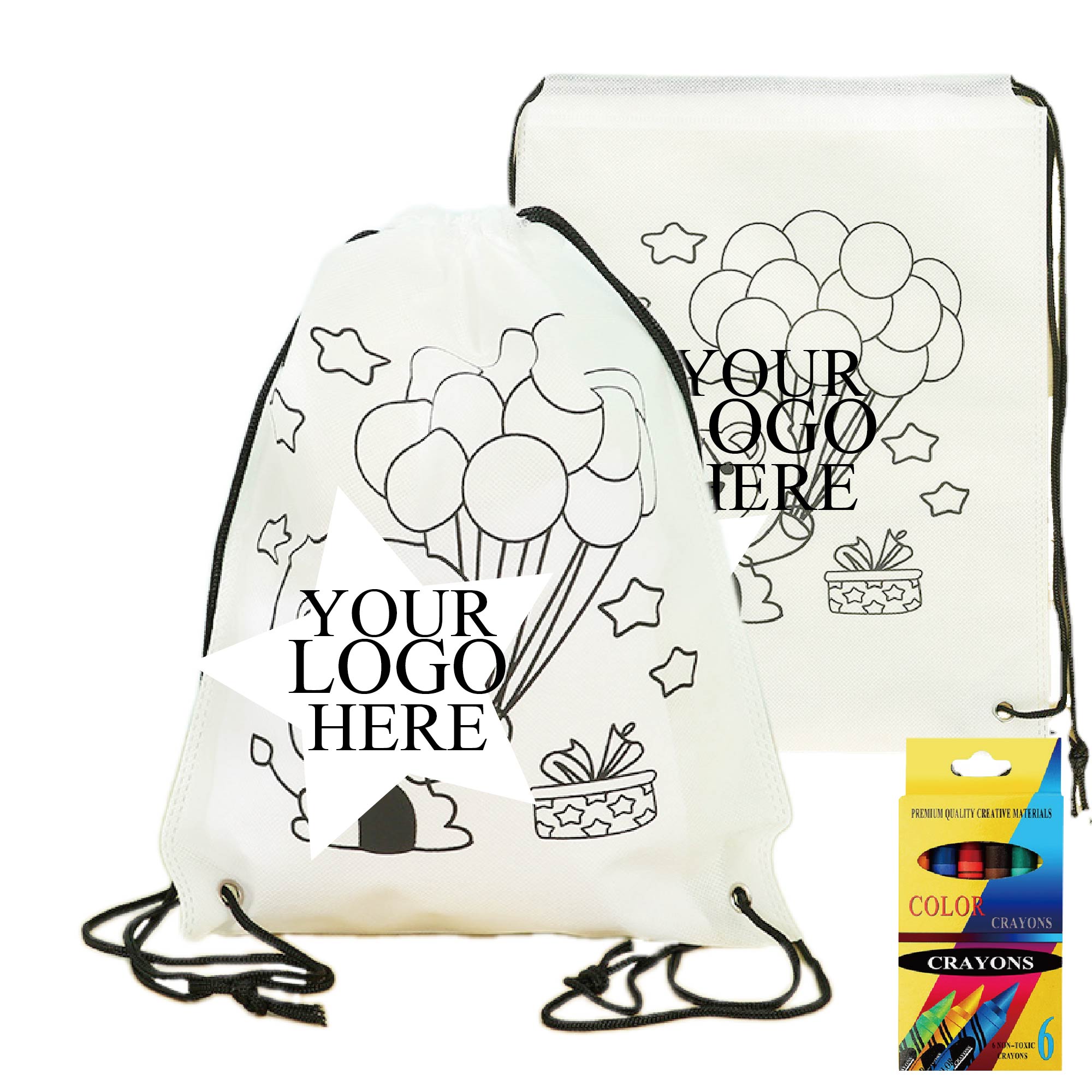 Creative Graffiti Non-Woven Bag with Paint 2