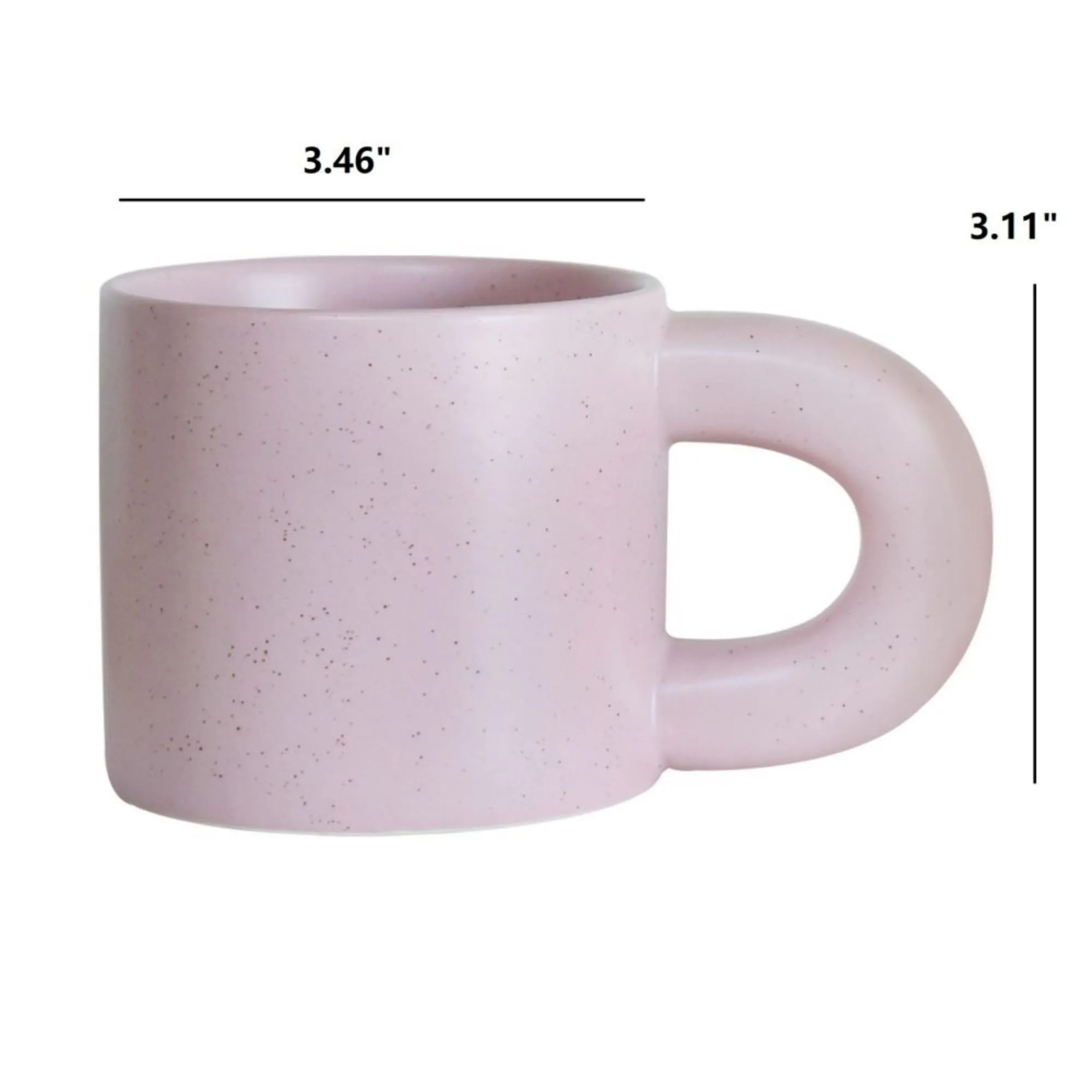 11 OZ Ceramic Matte Colors Mugs 2