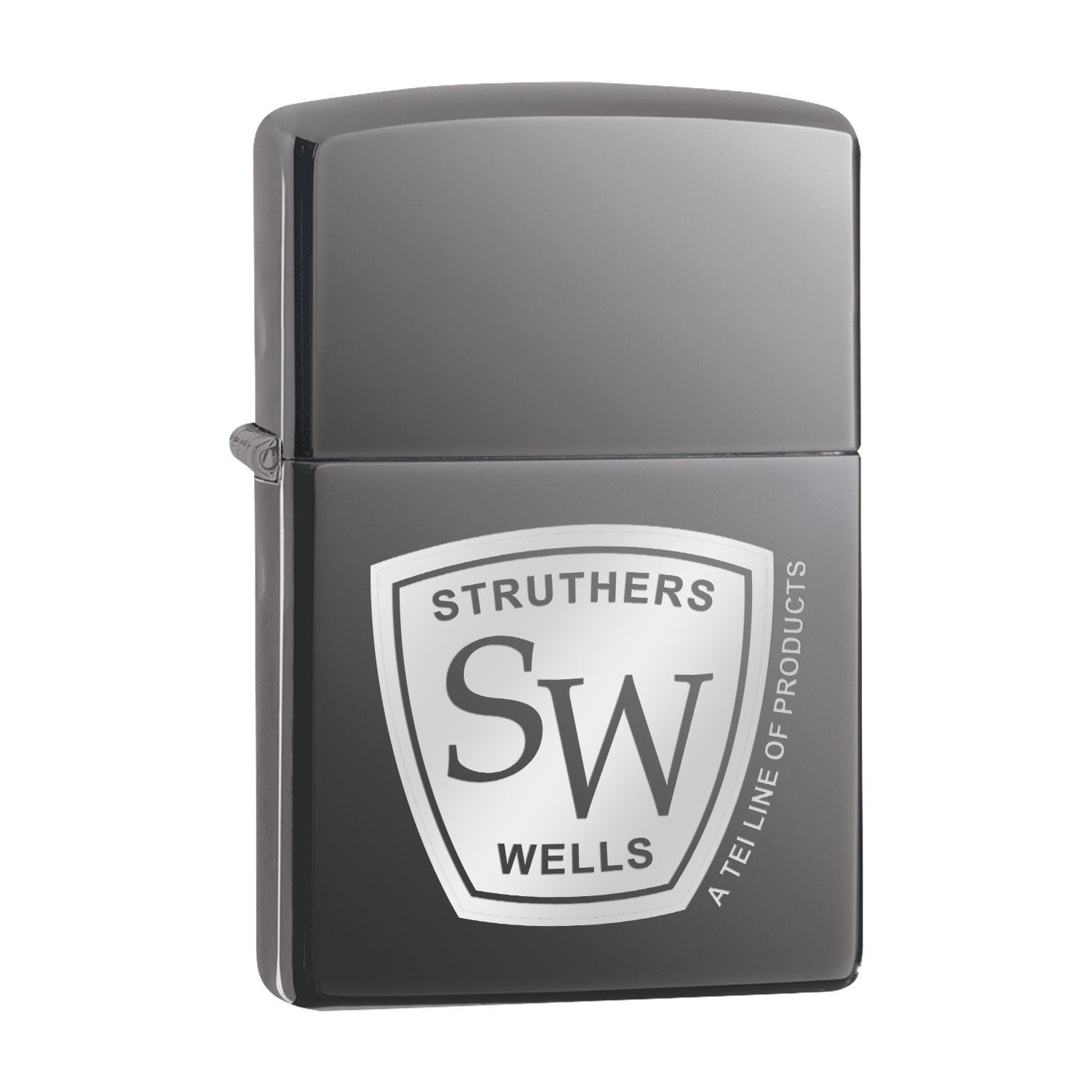 High Polish Classic Black Ice Windproof Lighter