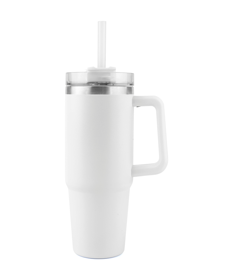 30oz SS Double Wall Vacuum Mug & Straw Lid with Twist Closure 6