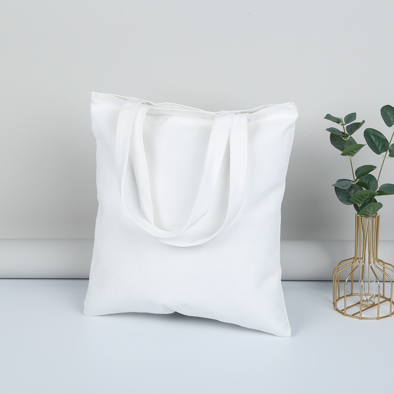 Custom 12OZ 100% Cotton Canvas Tote Bag, custom tote bag with logo imprint 2