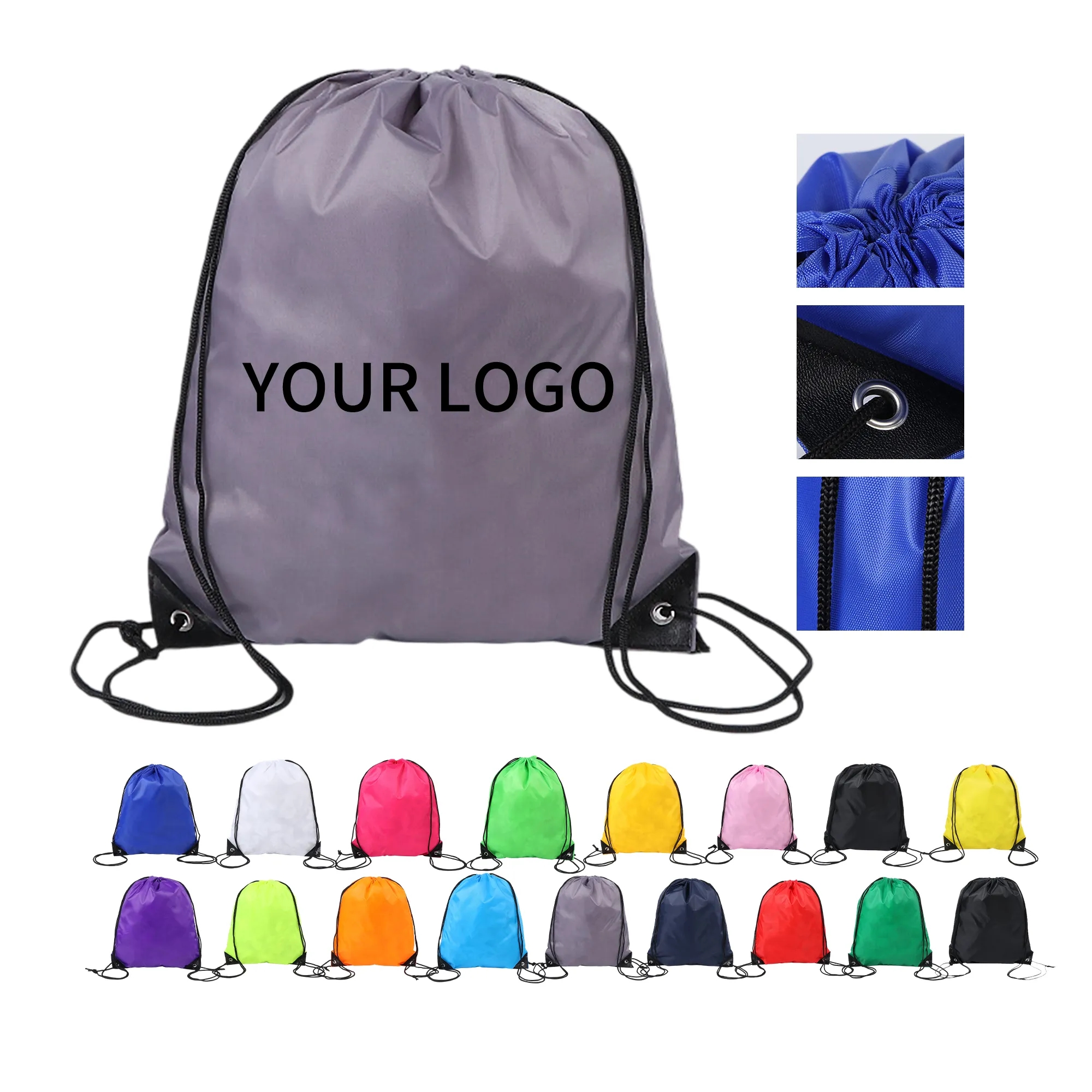 Waterproof Drawstring Bag 13x16 19