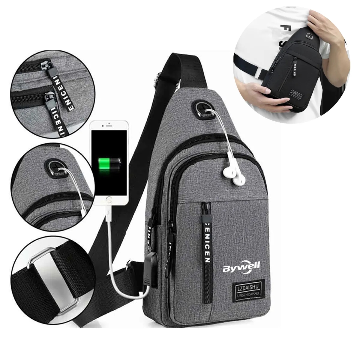 Traveling Strap Crossbody Bag 3