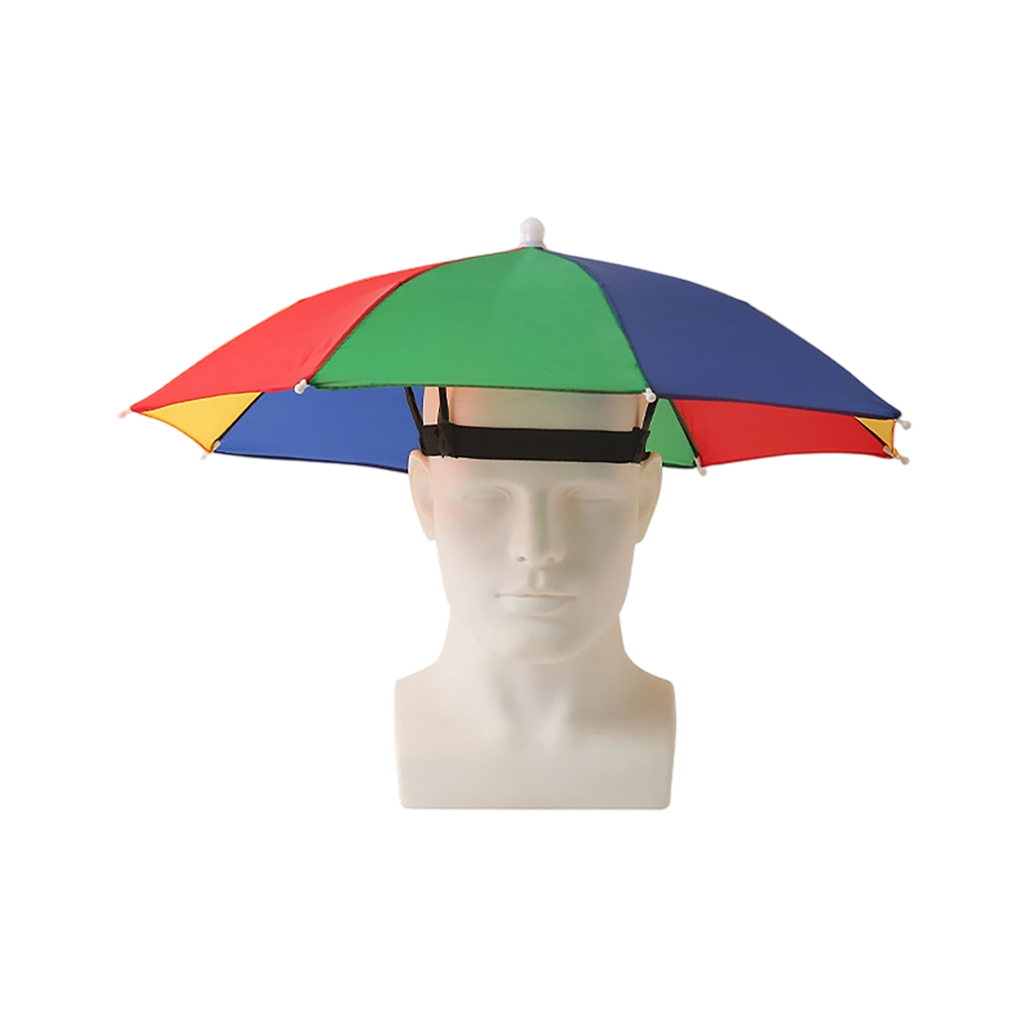 Waterproof Cloth Fishing Umbrella Hat Hands Free Outdoor Wear 7