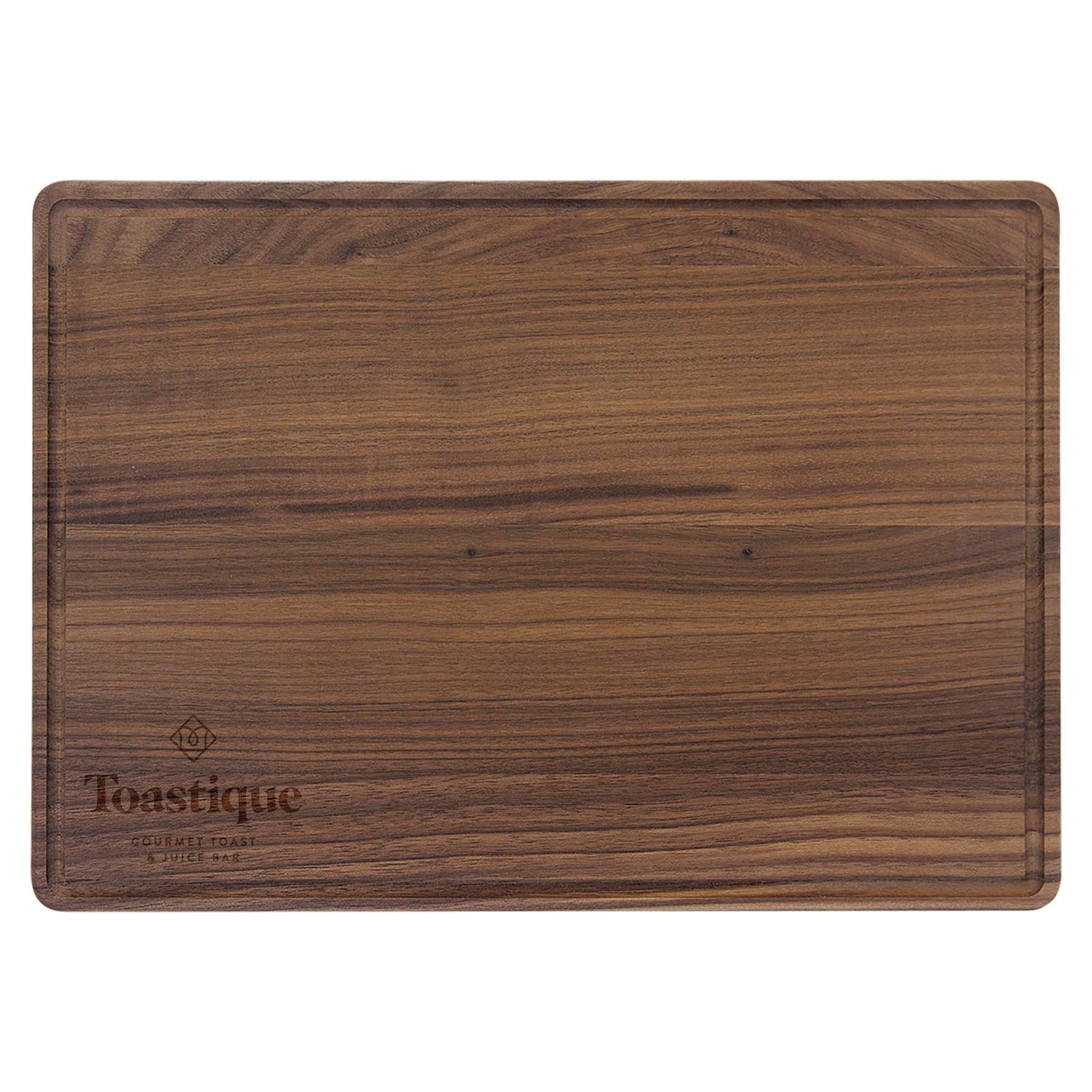 13" x 9" Walnut Cutting Board with Juice Groove