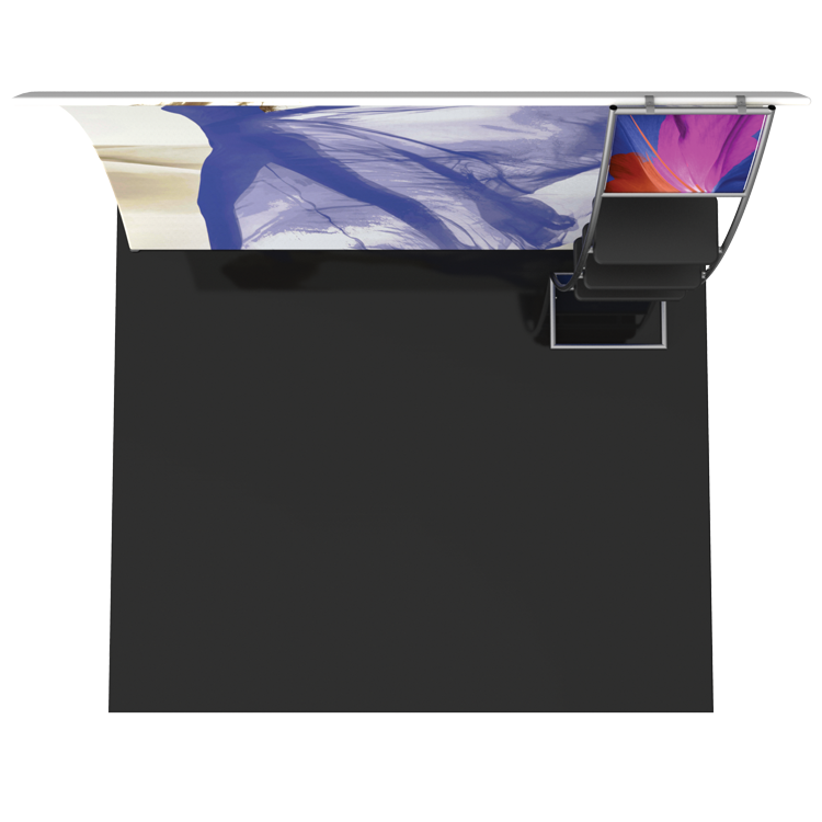 Formulate Master 10ft VC10 Vertical Curved Backwall 3