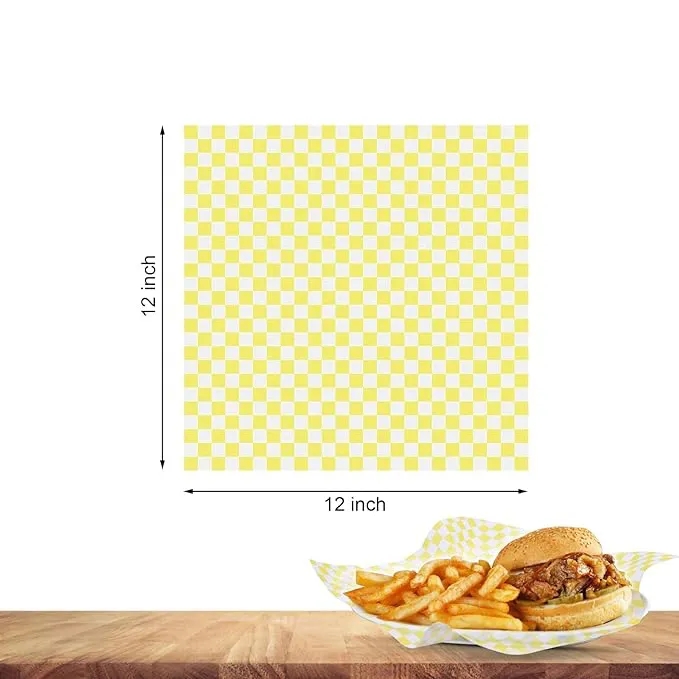 12x12 inch Paper Sandwich Liners 2