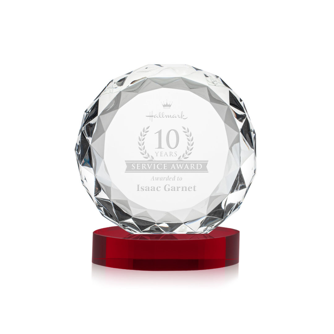 Seville Award on Alberton Base - Red 8