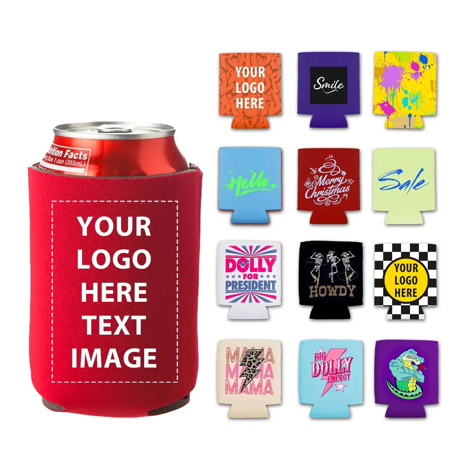 Neoprene Insulated Can Cooler 2