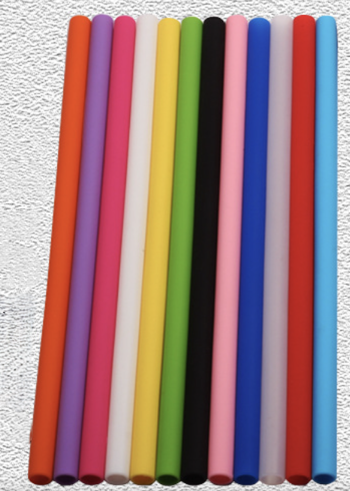 Silicone Straight Straw 2