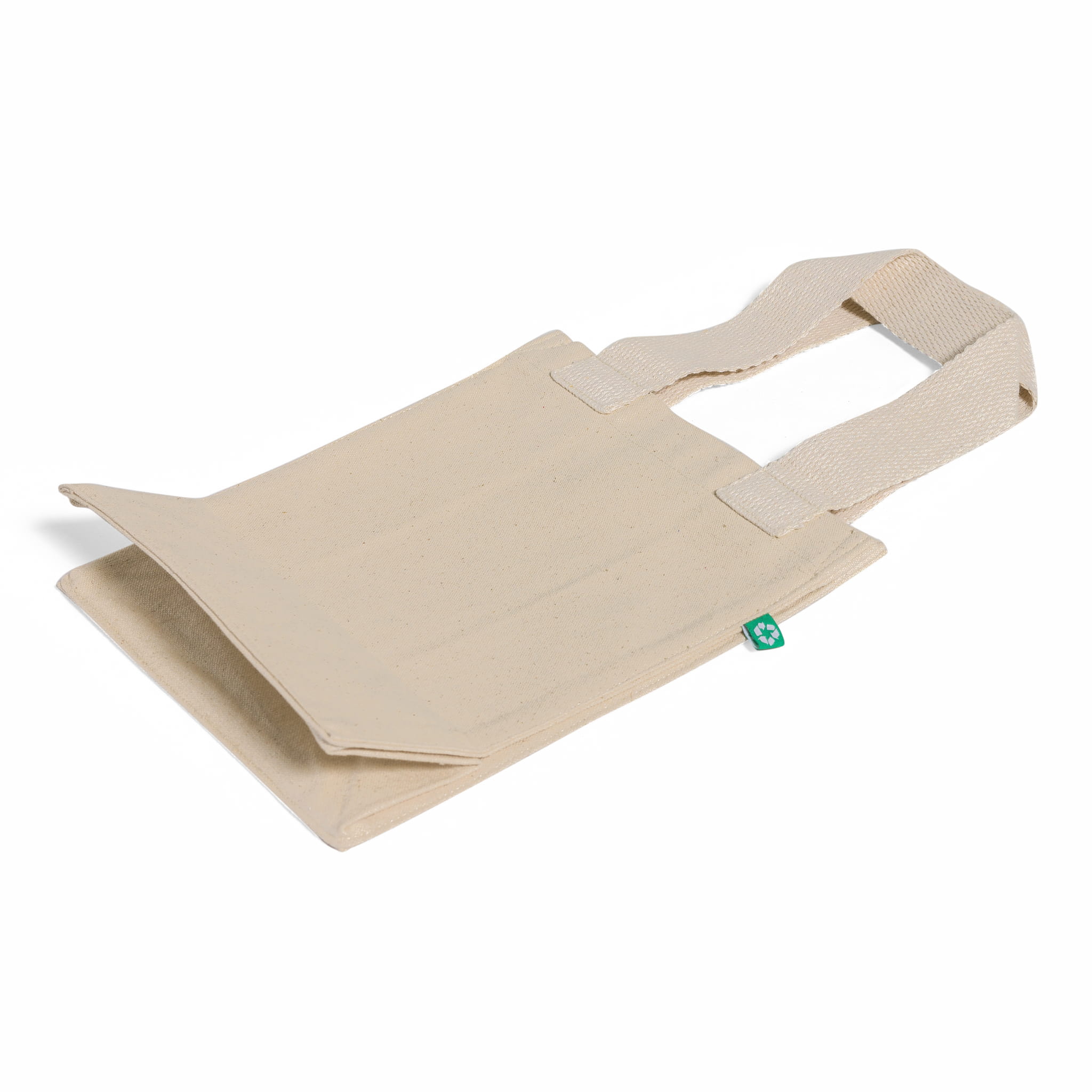 Recycled Canvas Trendy Book Tote Bag 6
