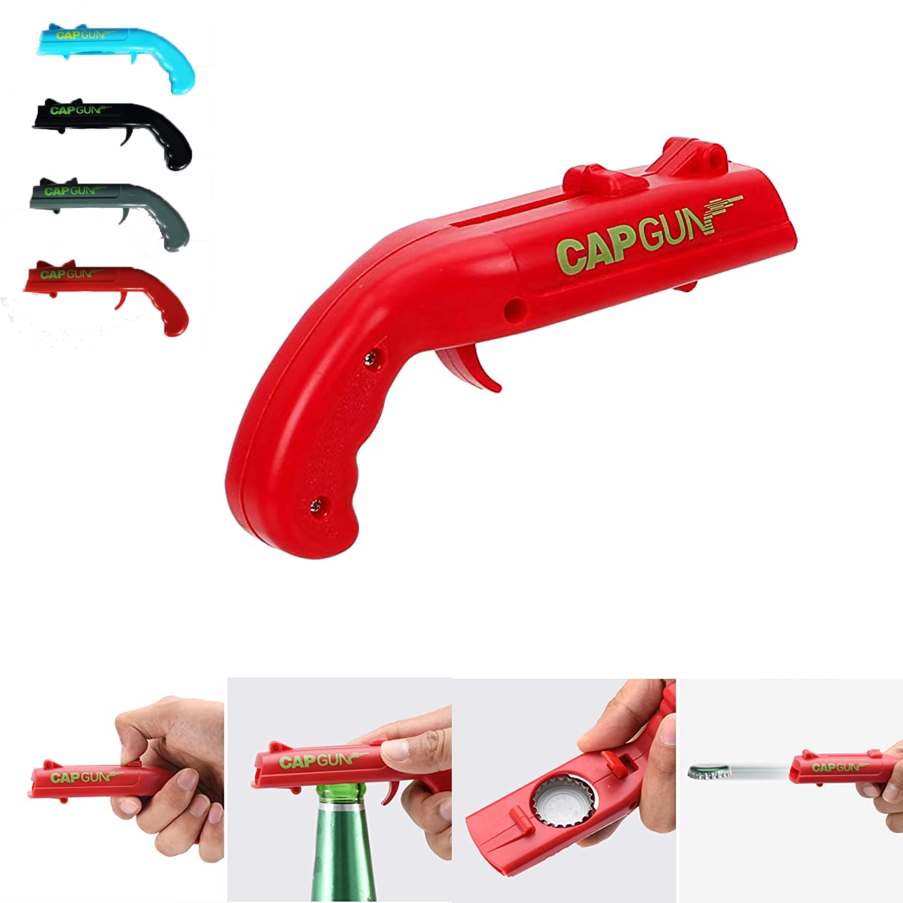 Beer Bottle Openers Cap Gun Launcher 2