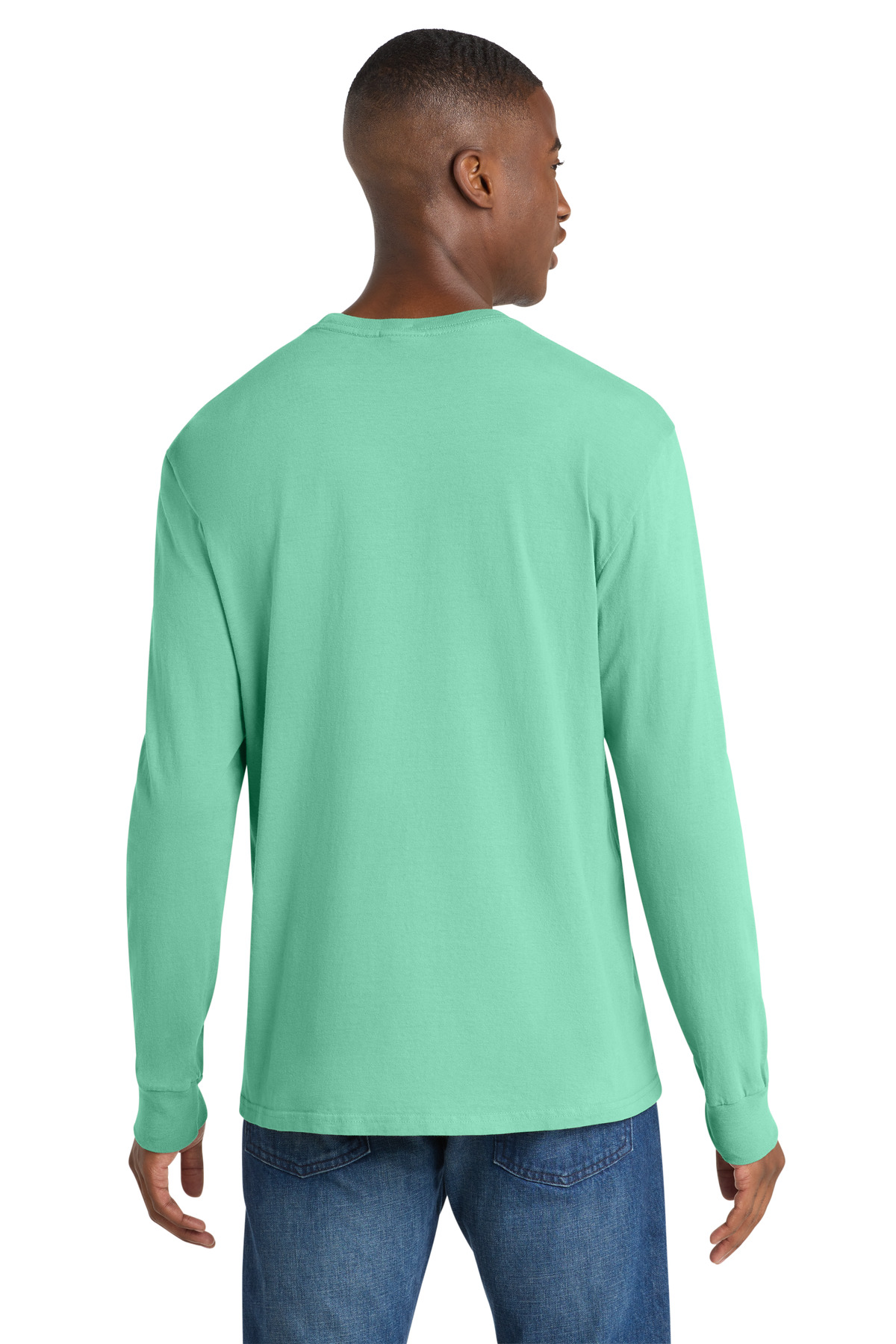 Port & Co Beach Wash Garment-Dyed Long Sleeve Tee PC099LS 11