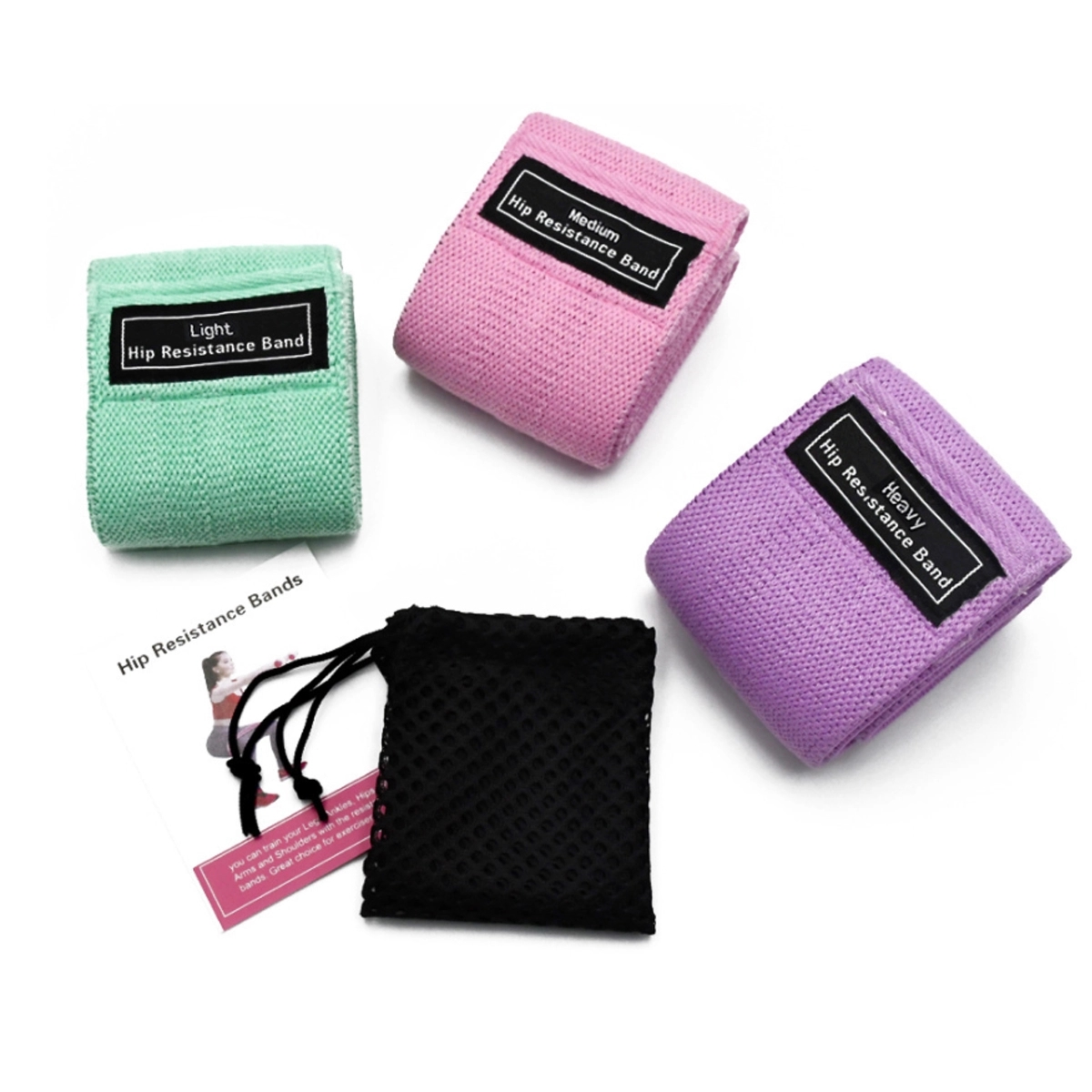 3 Fabric Resistance Bands 5