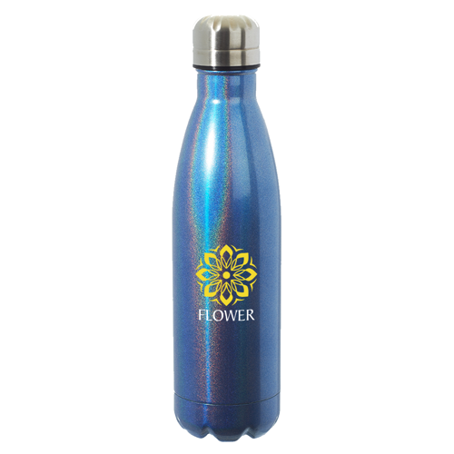 Stainless Steel Prismatic Water Bottle - Double Wall Vacuum Insu 7