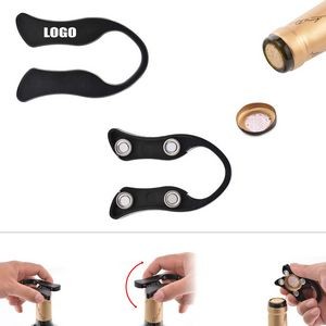 T Shaped Oval Corkscrew Wine Bottle Opener With Cylinder Case 8