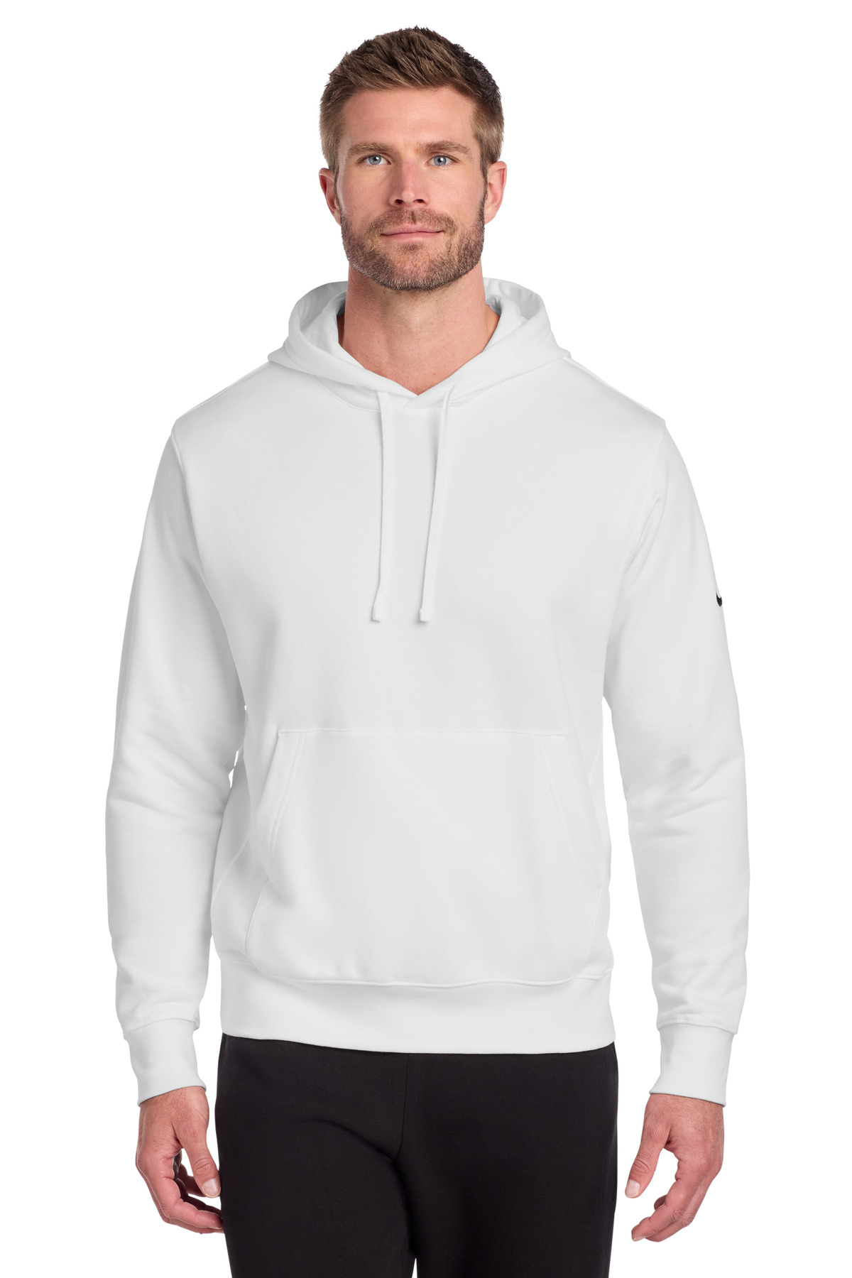 Nike Club Fleece Sleeve Swoosh Pullover Hoodie NKDR1499, custom hoodie or sweatshirt with logo imprint 88