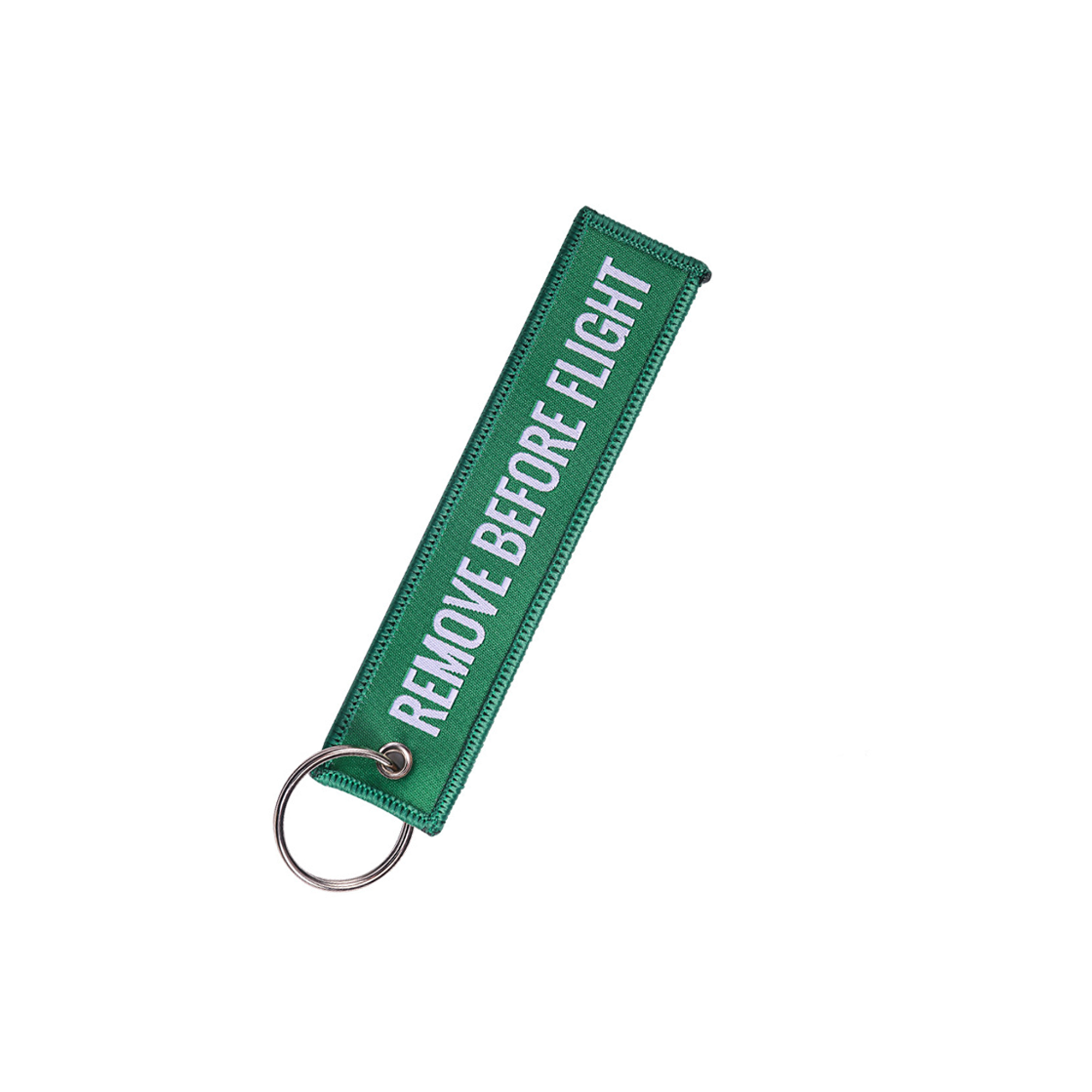 5.5" x 1.2" Weaving Label Keychain 6