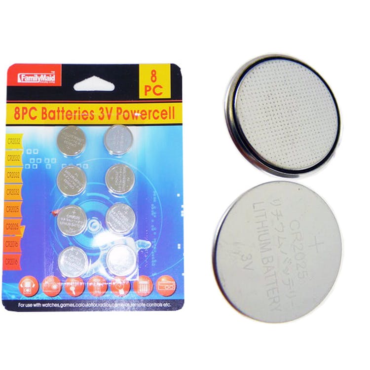 Coin Batteries - 3V Button CR2032 CR2025 CR2016